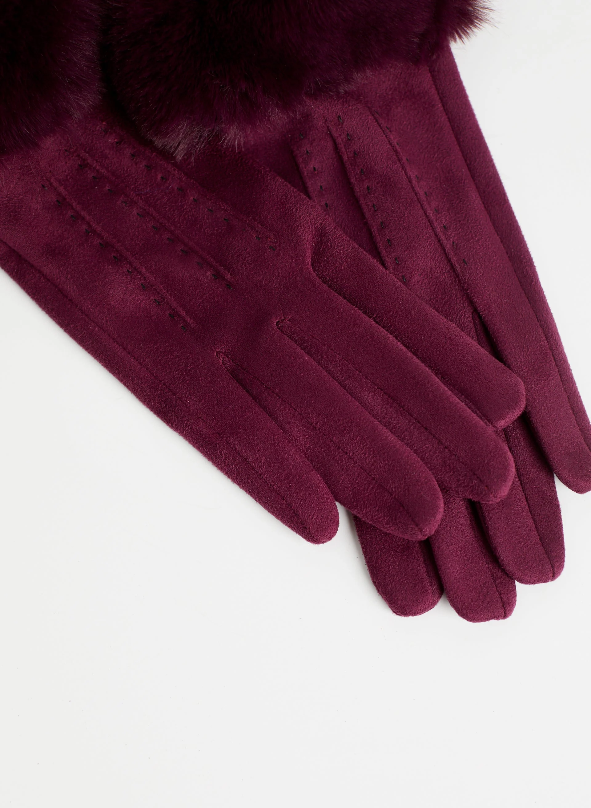 Faux Fur Gloves