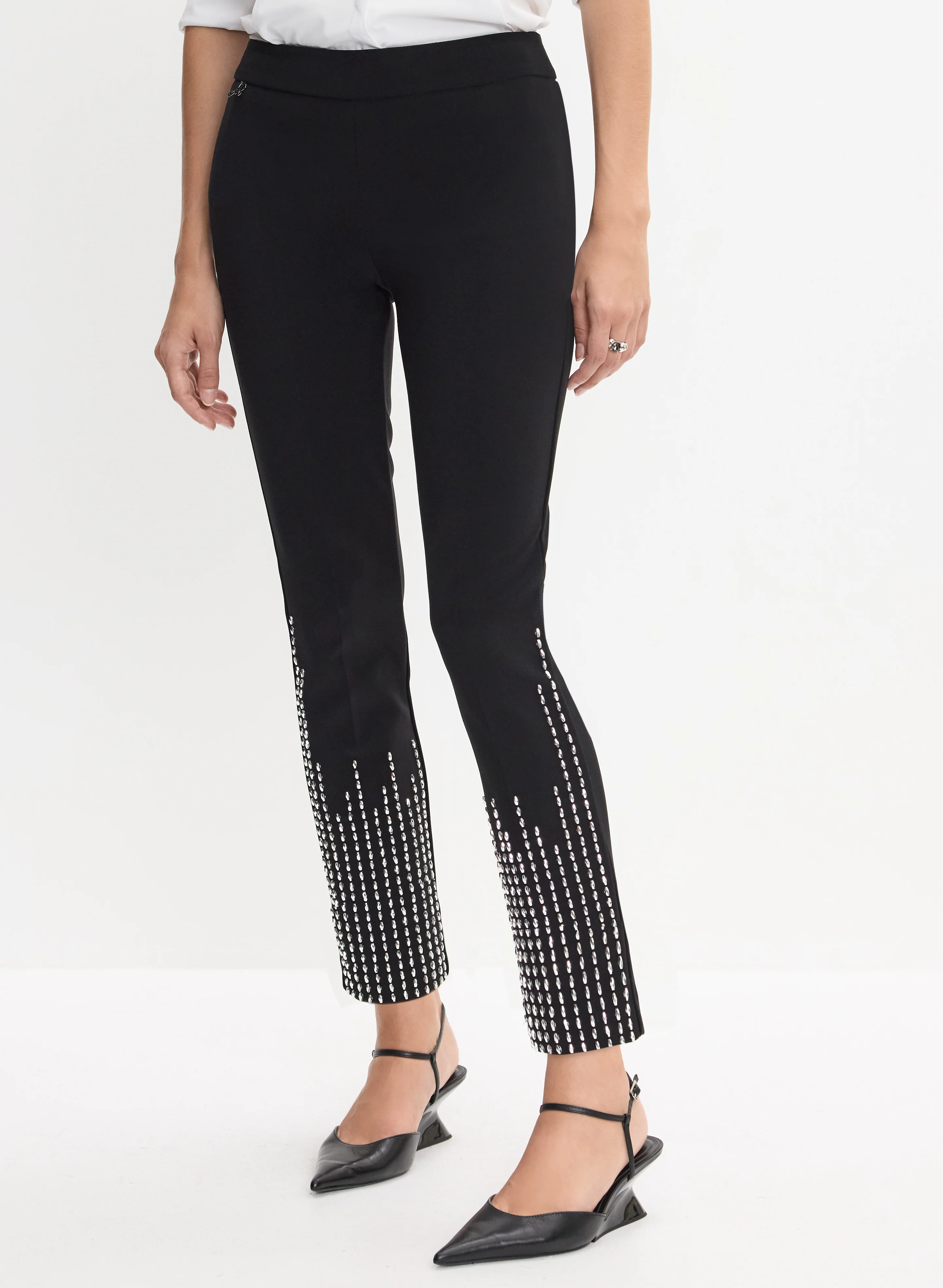 Joseph Ribkoff - Rhinestone Detail Pants