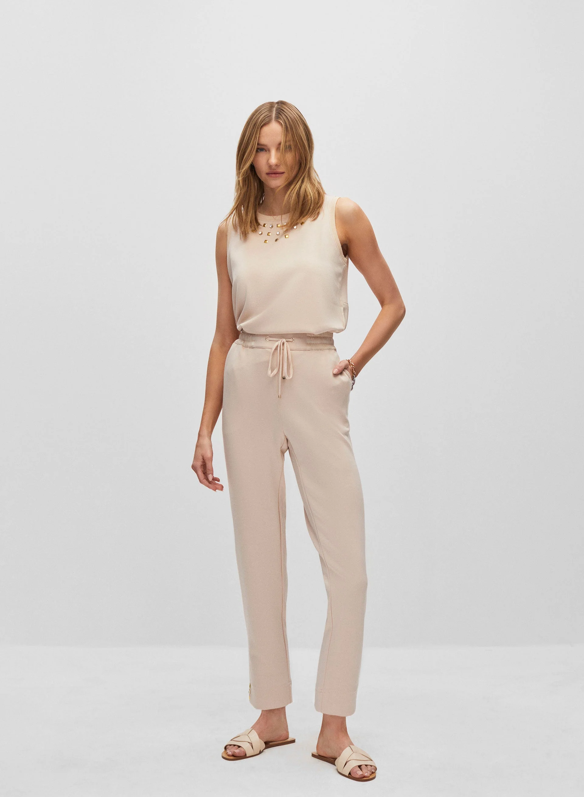 Pull-On Slim Leg Pants