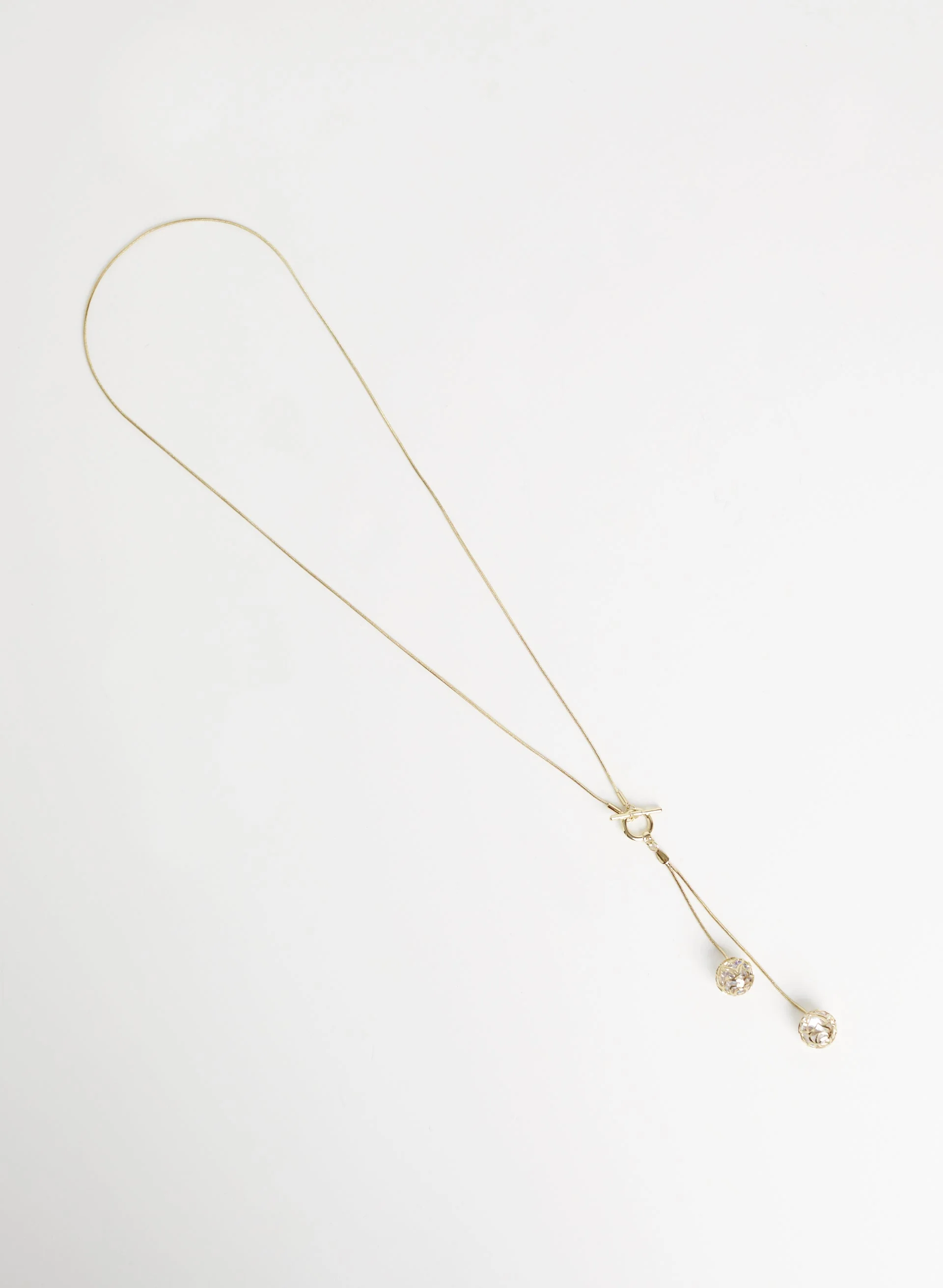Cage Ball Pendant Necklace