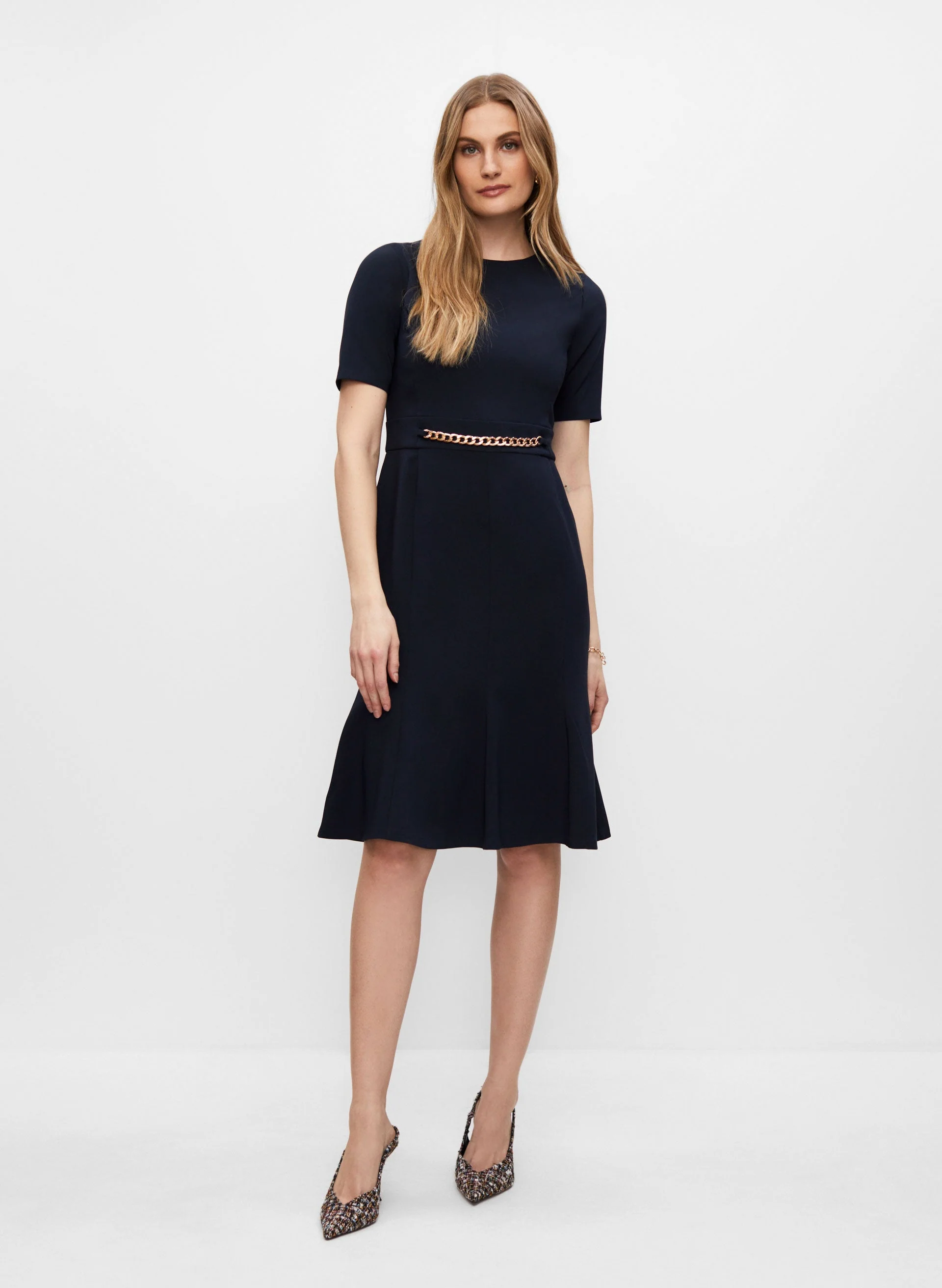 Chain Detail Dress