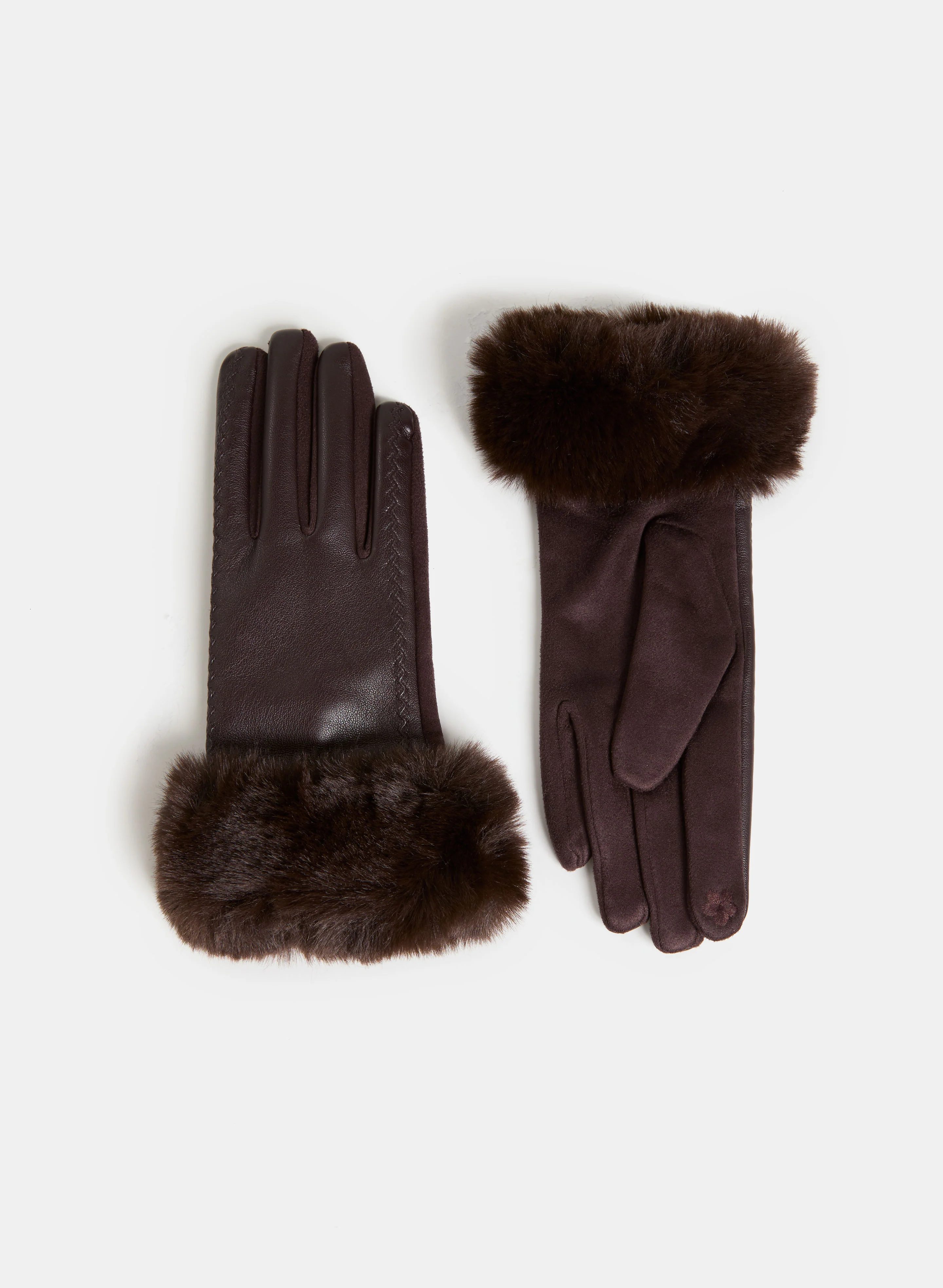 Vegan Leather Gloves