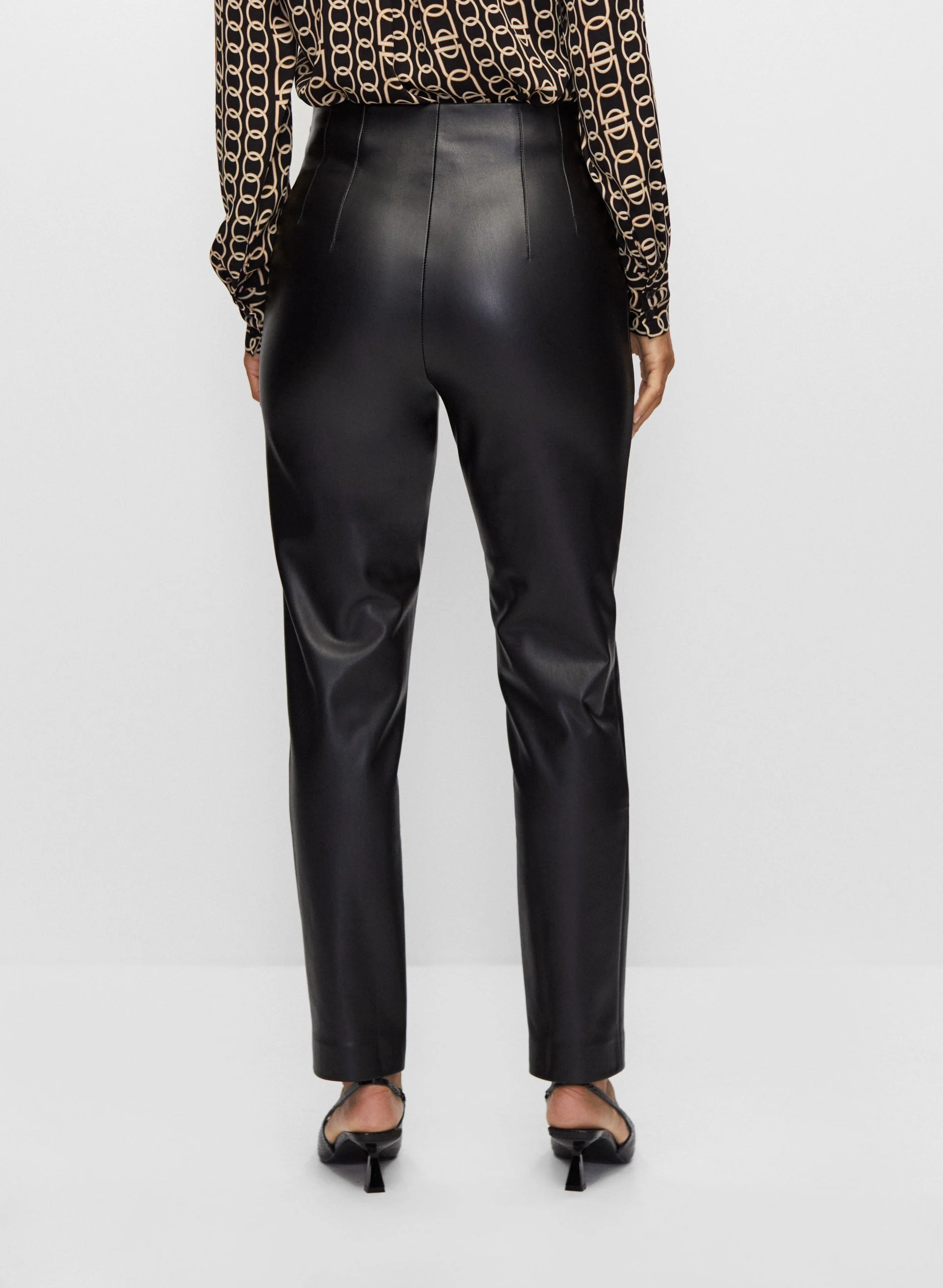 Juliette Fit Vegan Leather Pants