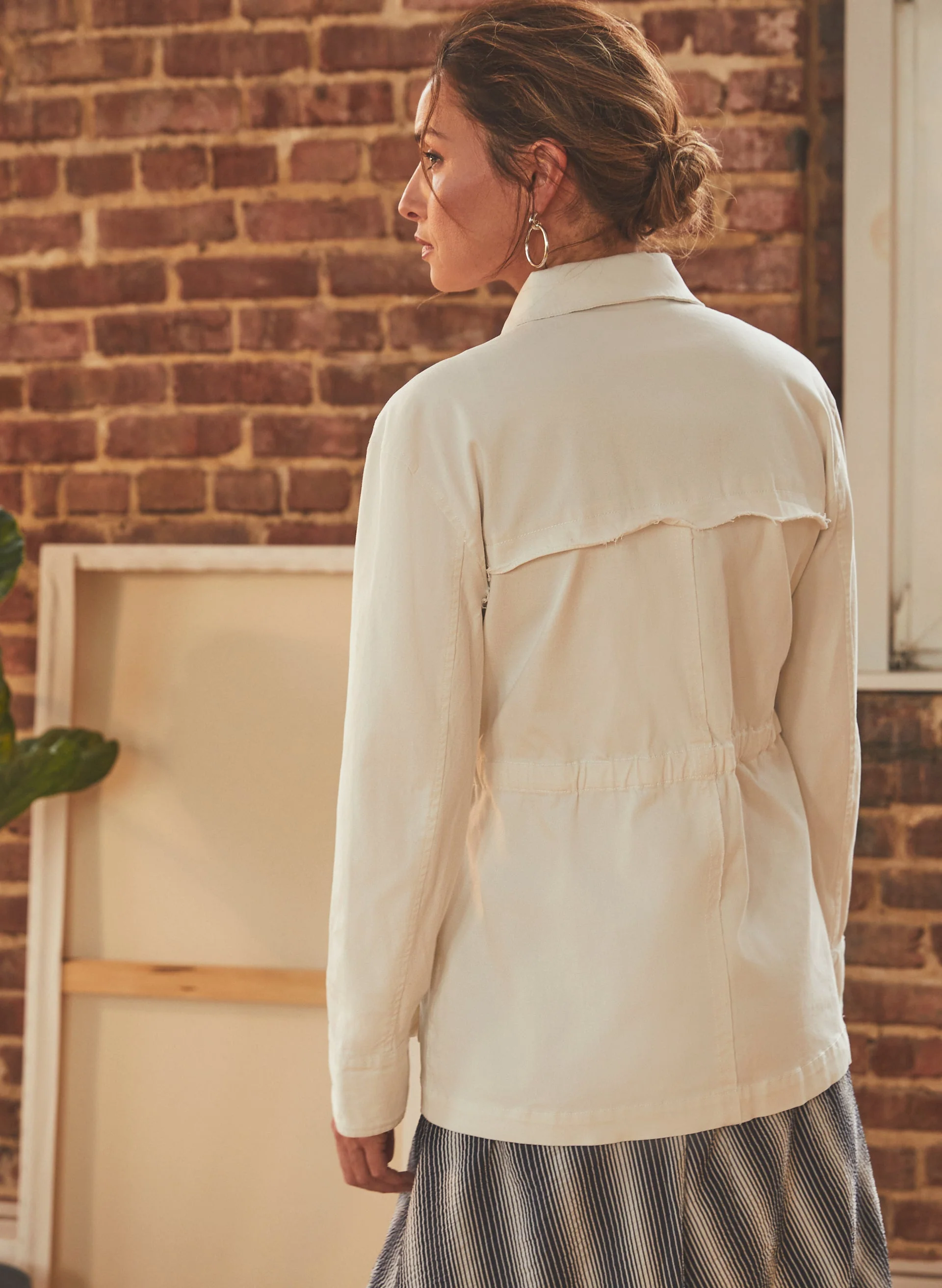 Vince Camuto - Shirt Collar Twill Jacket