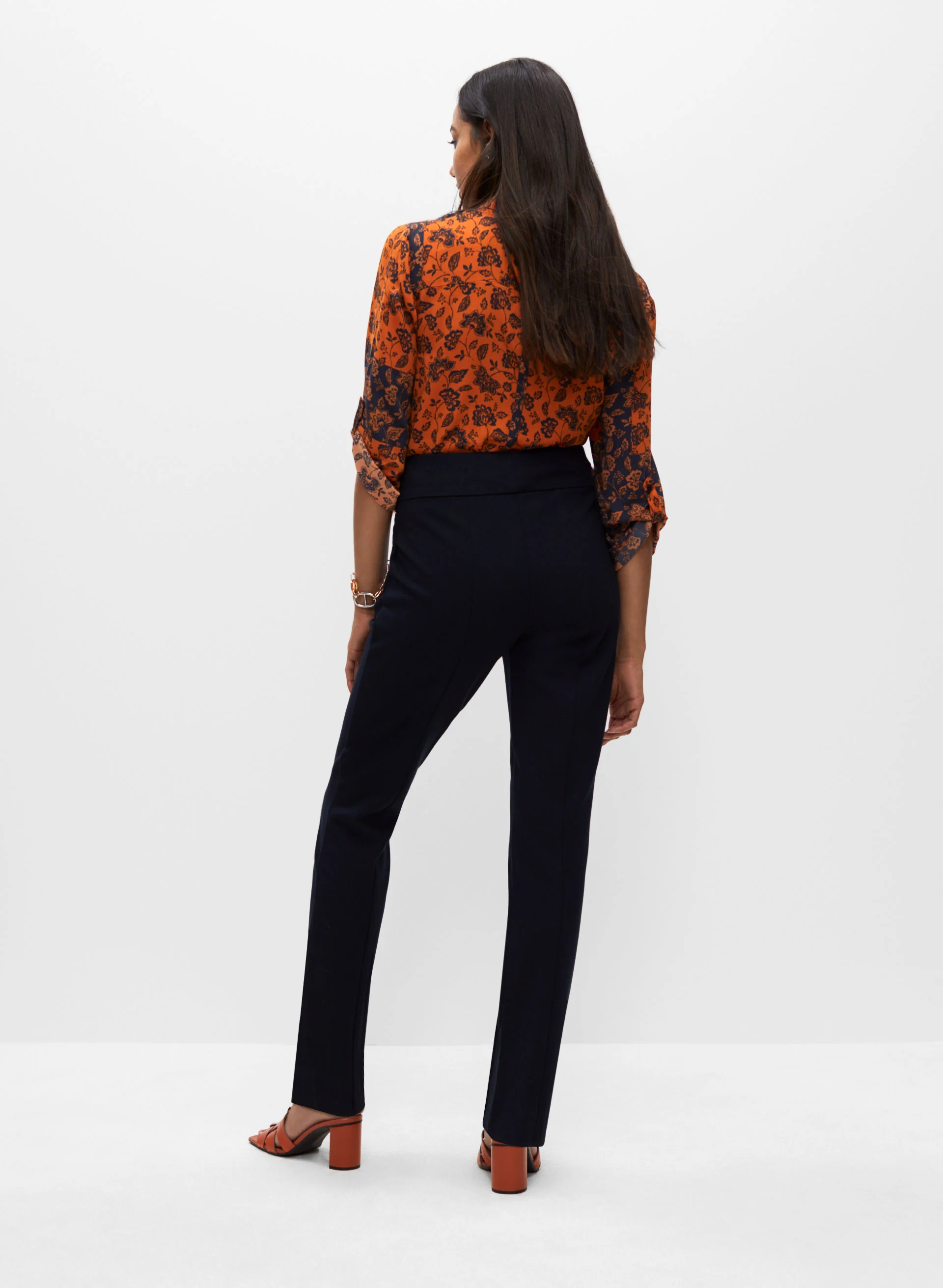 Madison Slim Leg Pull-On Pants