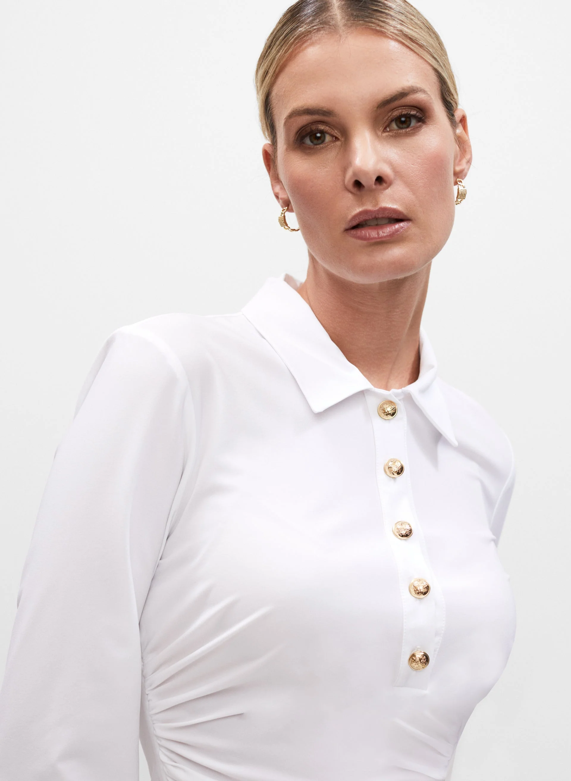 Joseph Ribkoff - Ruched Detail Blouse