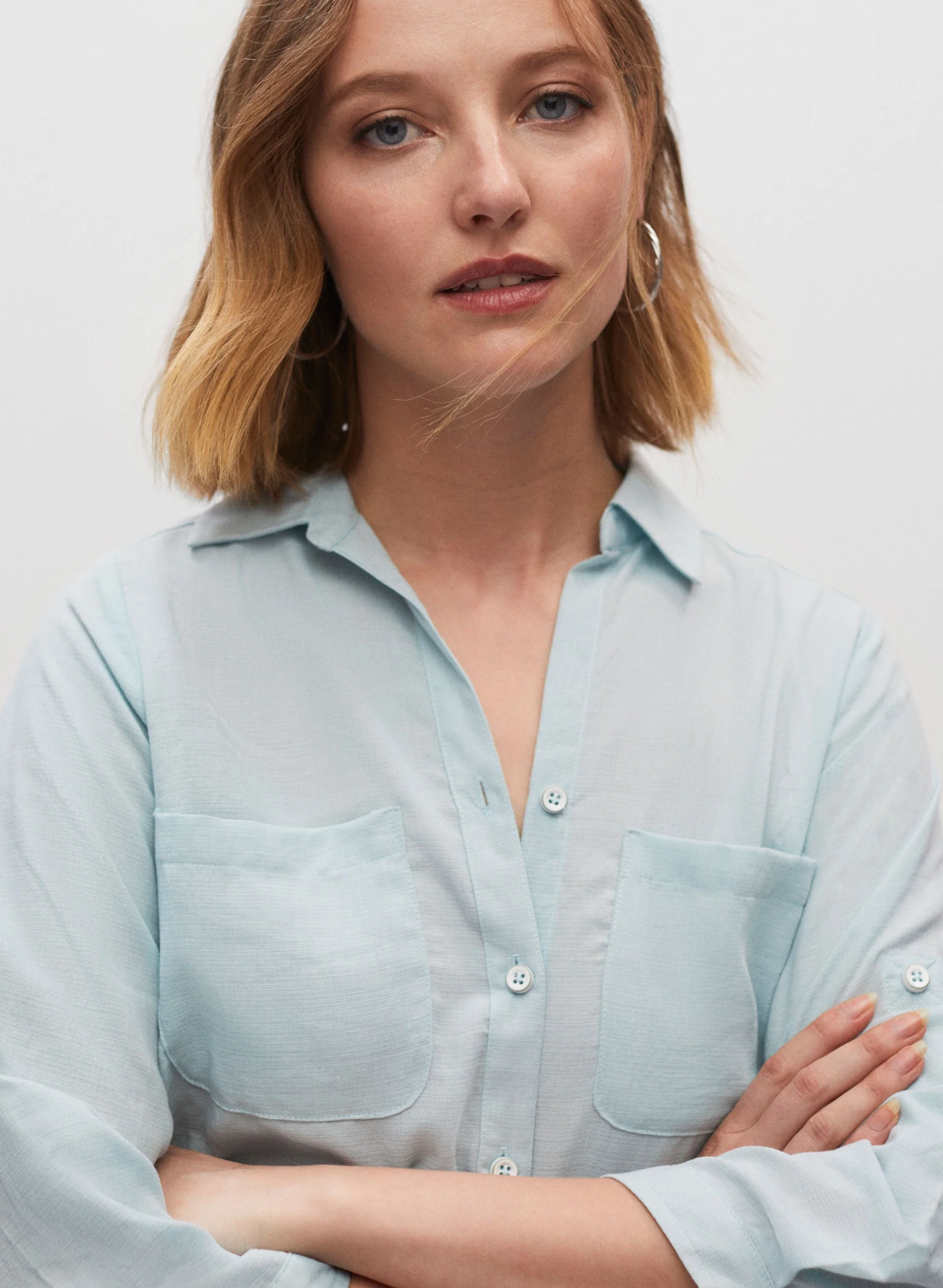 Shirred Tie Detail Tunic