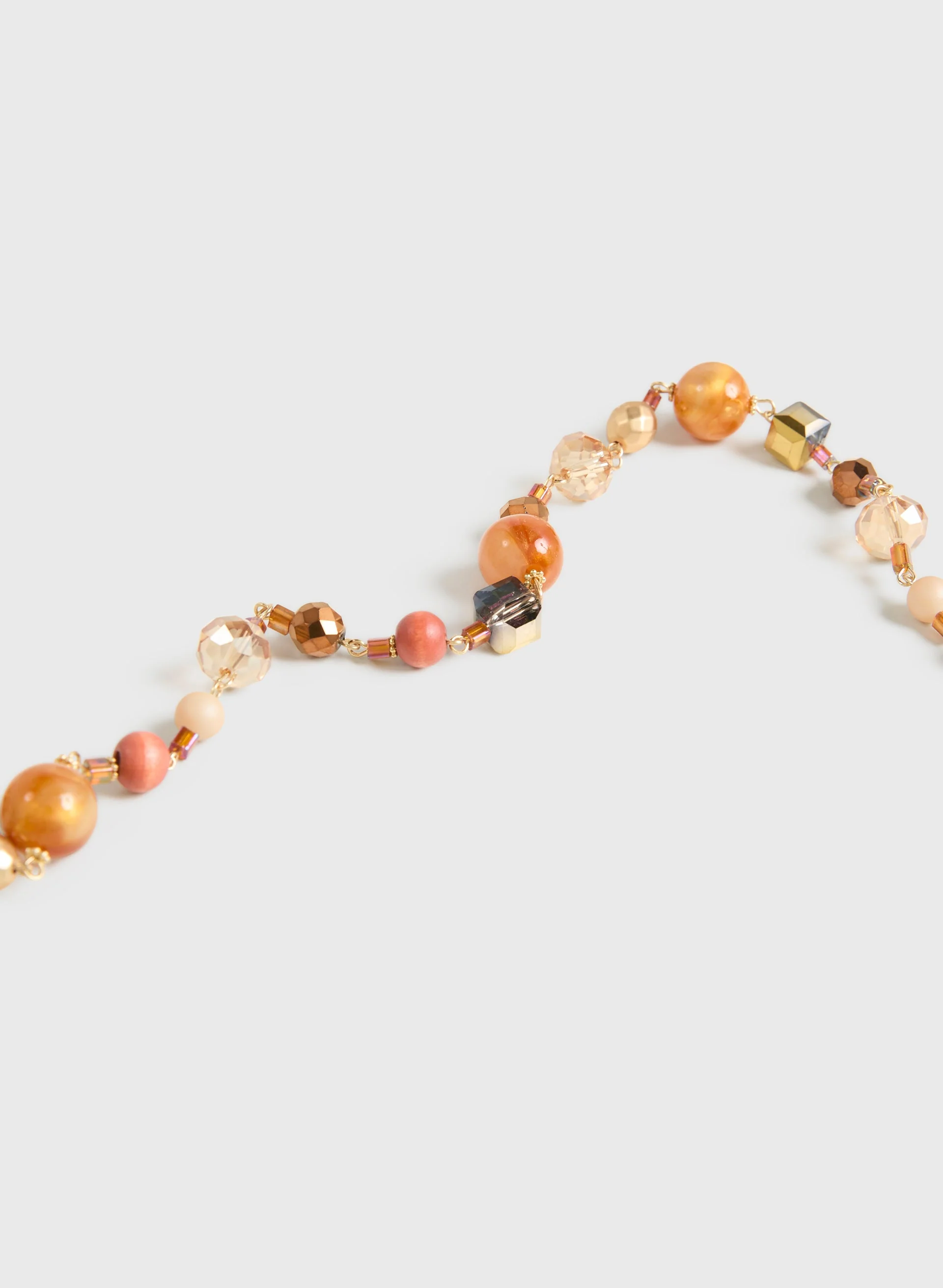 Mixed Beaded Necklace