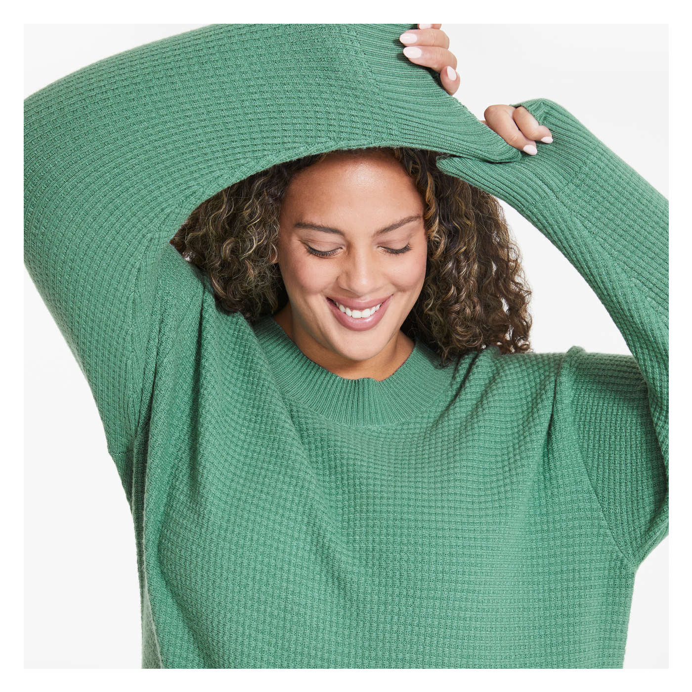 Women+ Textured Sweater