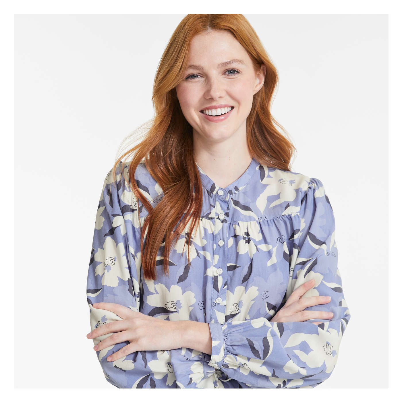 Front-Tie Blouse