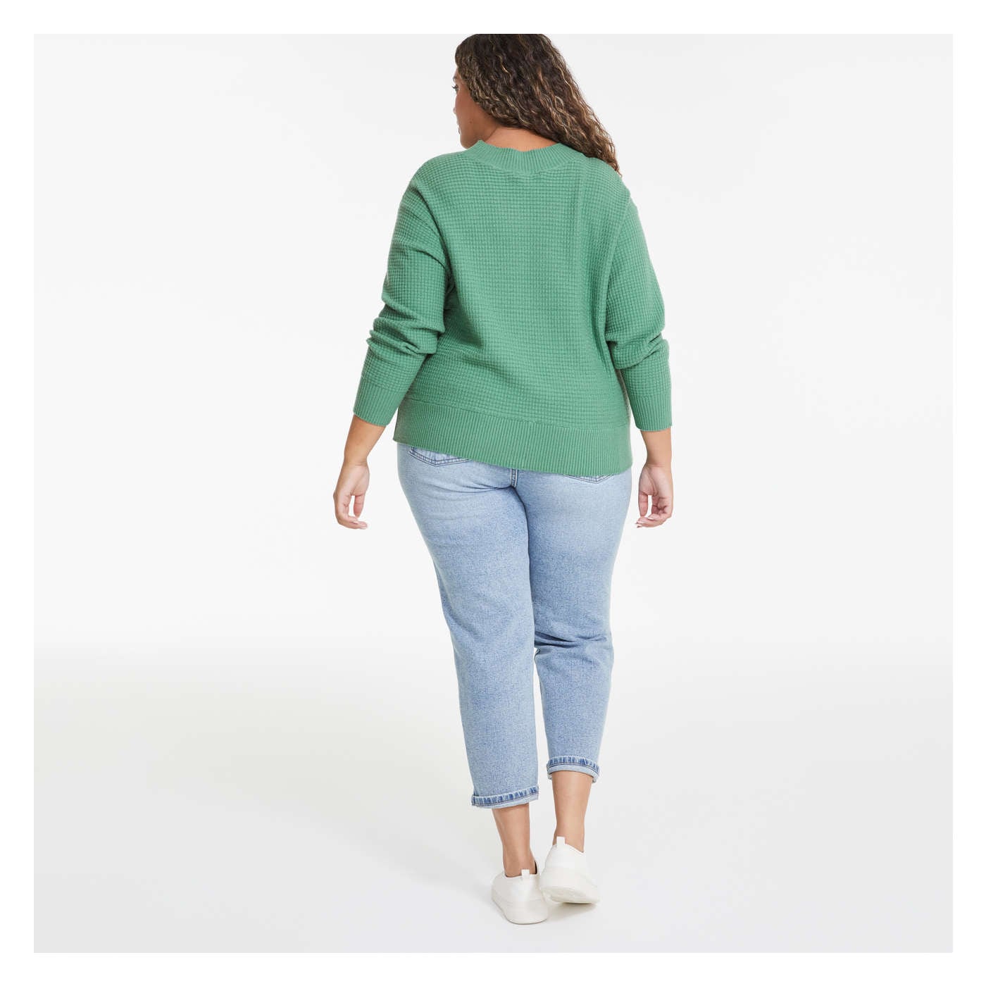 Women+ Textured Sweater