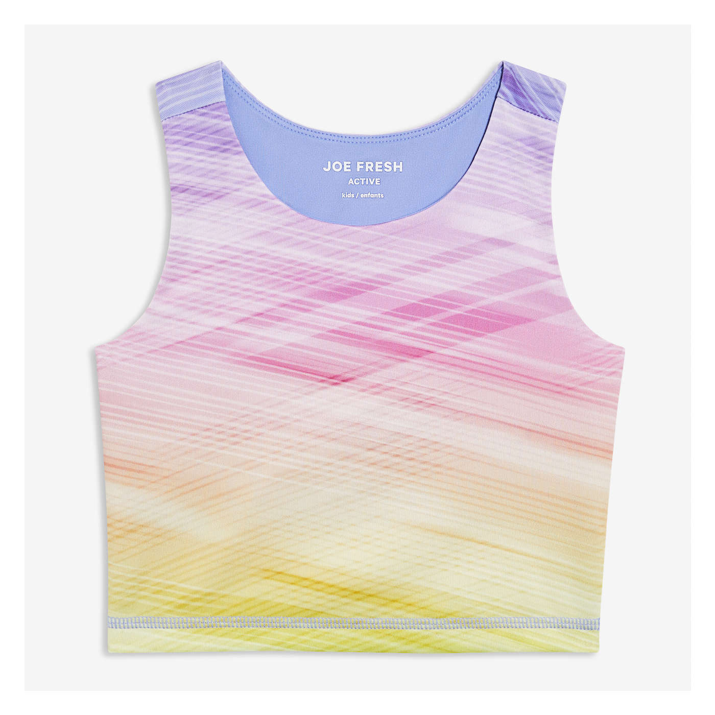 Kid Girls' Longline Sports Bra