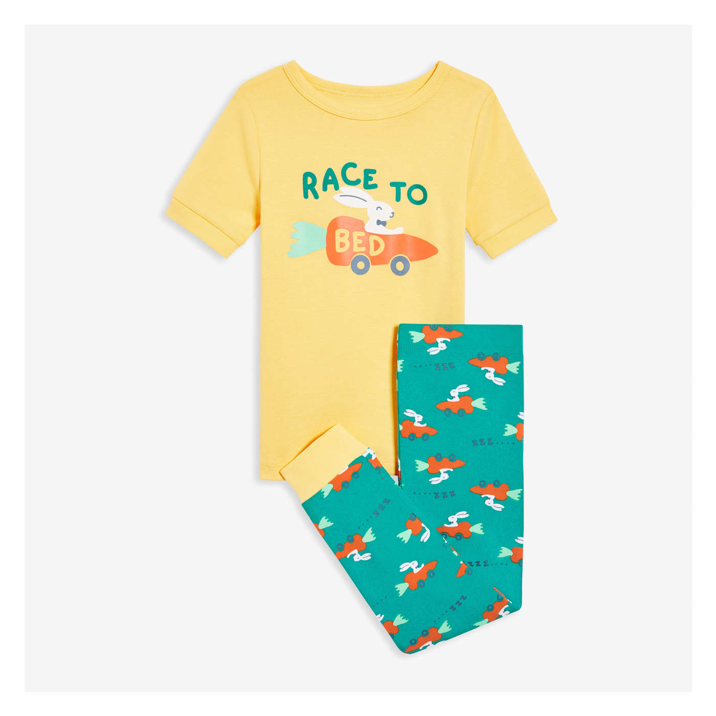 Gender Free Toddler 2 Piece Sleep Set