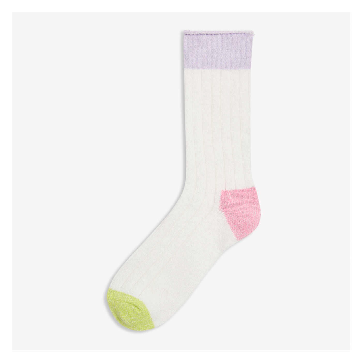 Colour Block Crew Socks