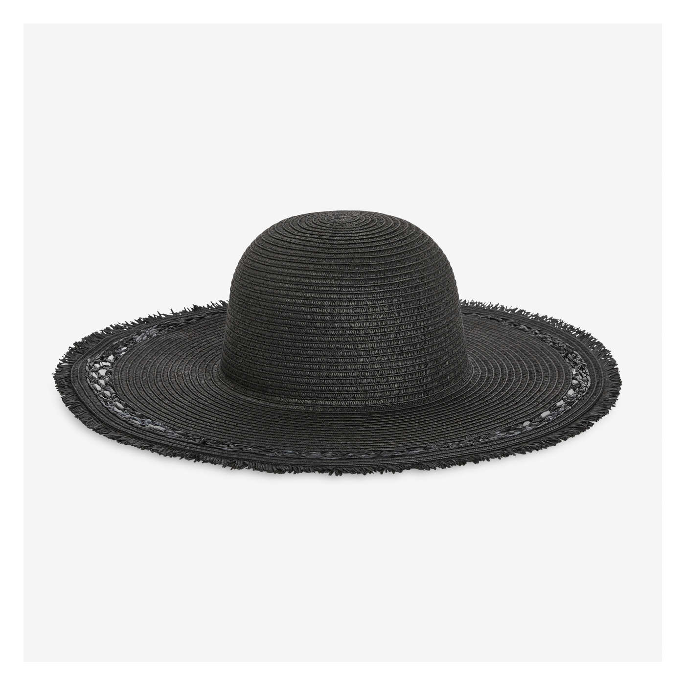 Fringe Straw Hat