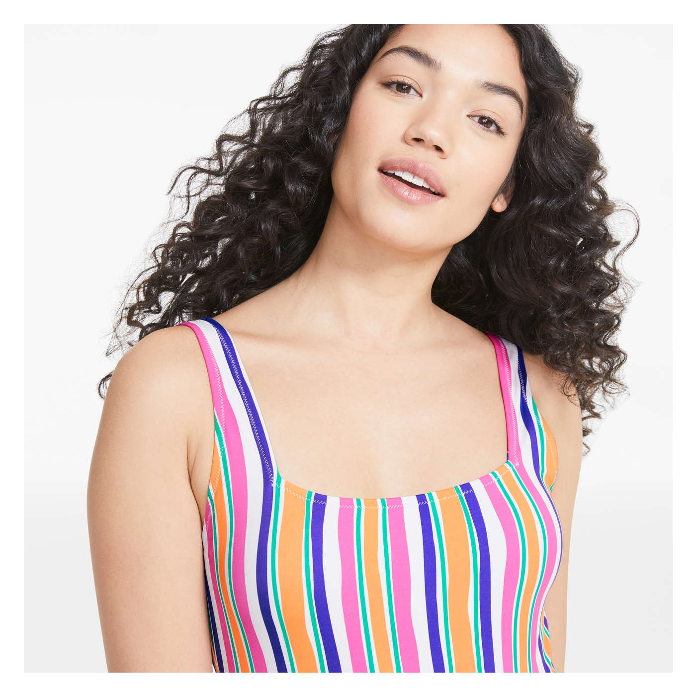 Square Neck Swimsuit
