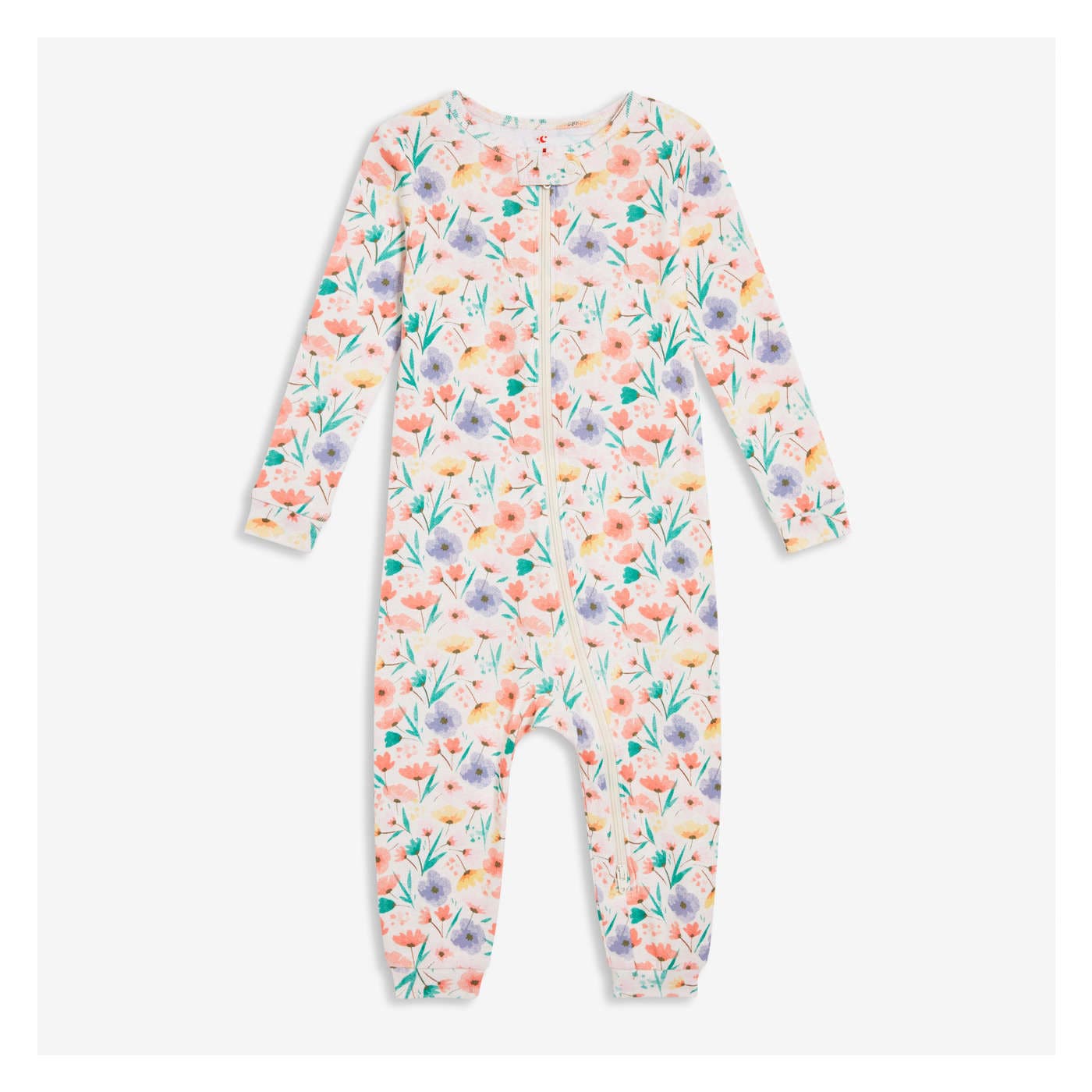 Baby Girls' Double-Zip Sleeper