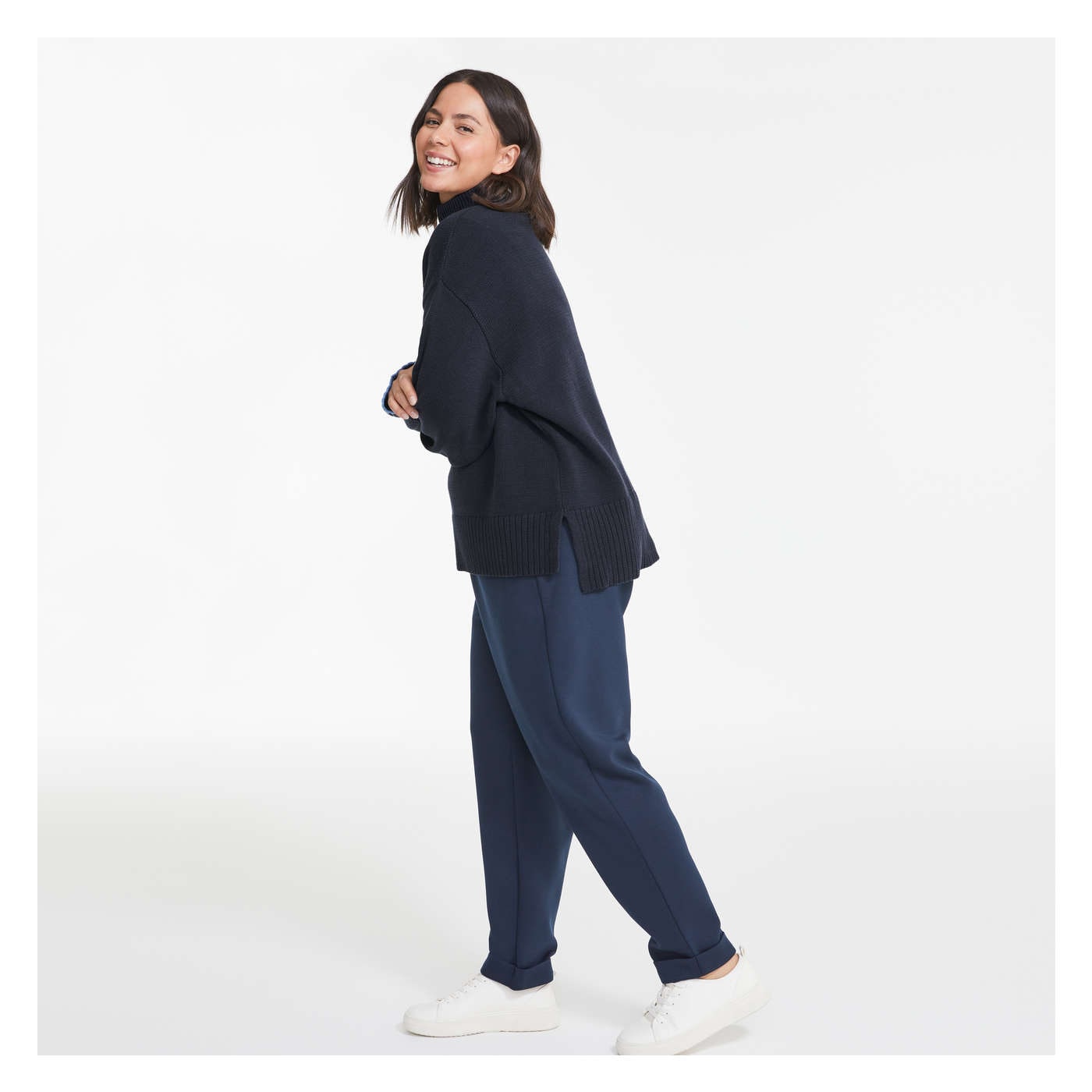 Women+ Quarter-Zip Sweater