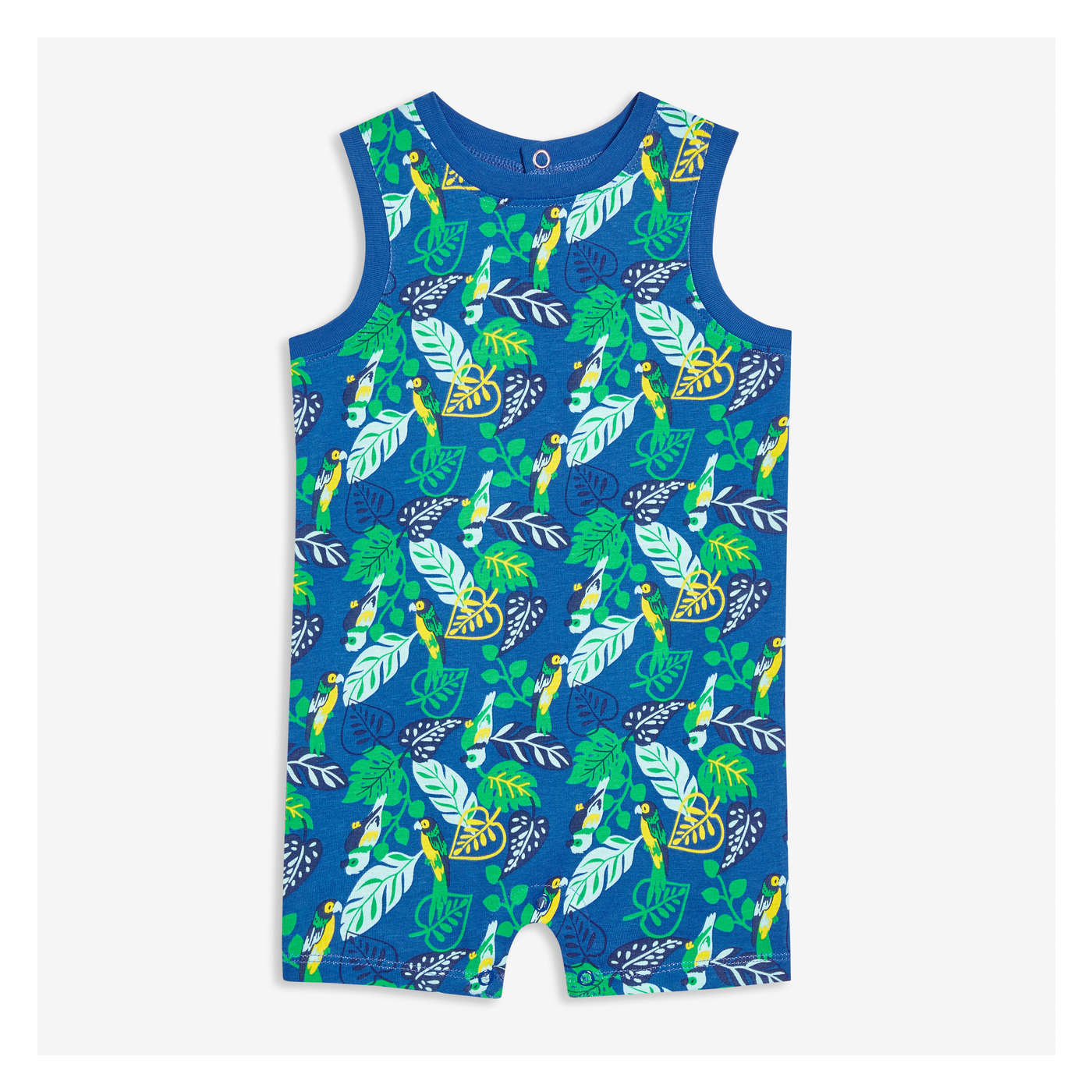 Baby Boys' Printed Romper