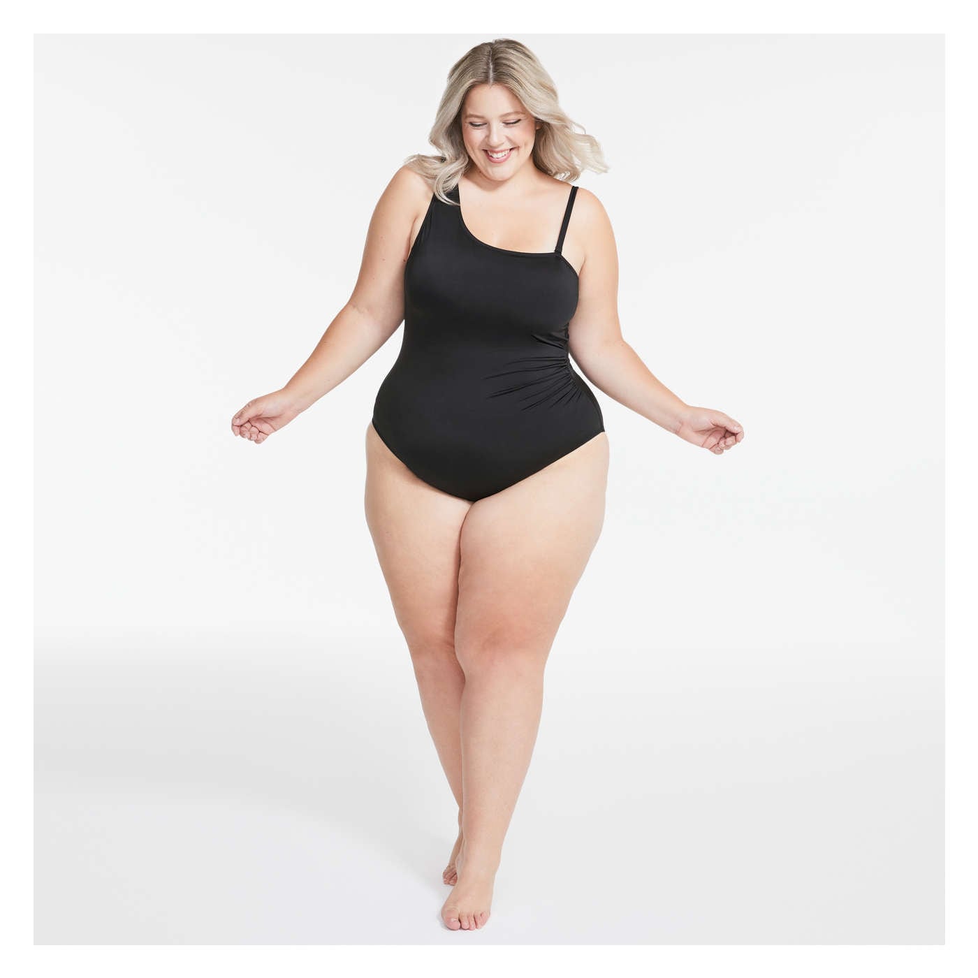 Women+ One-Shoulder Swimsuit