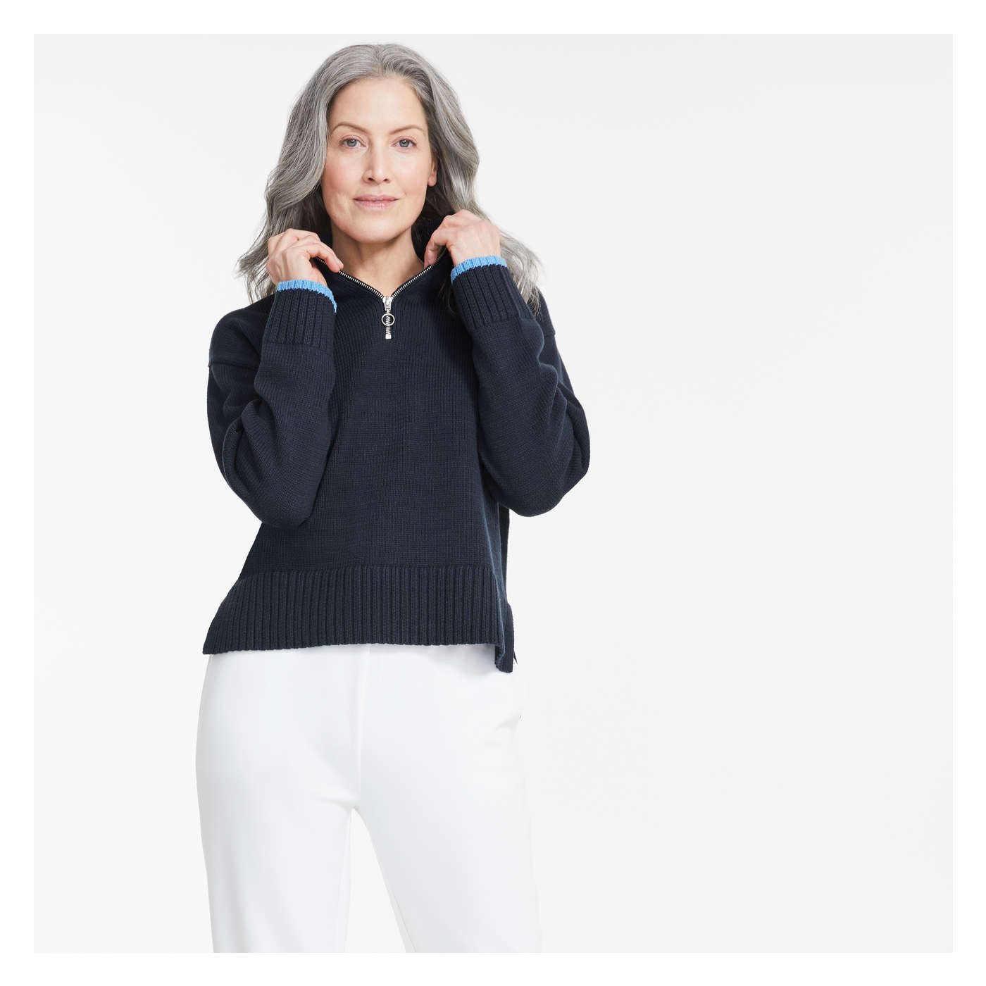 Quarter-Zip Sweater