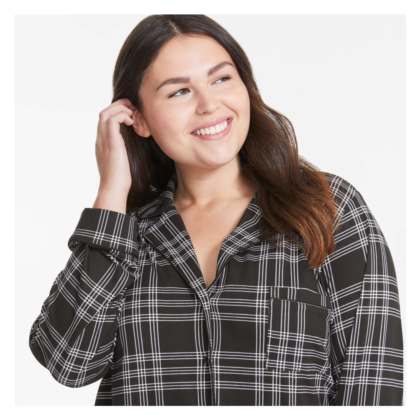 Women+ Piping Sleep Shirt
