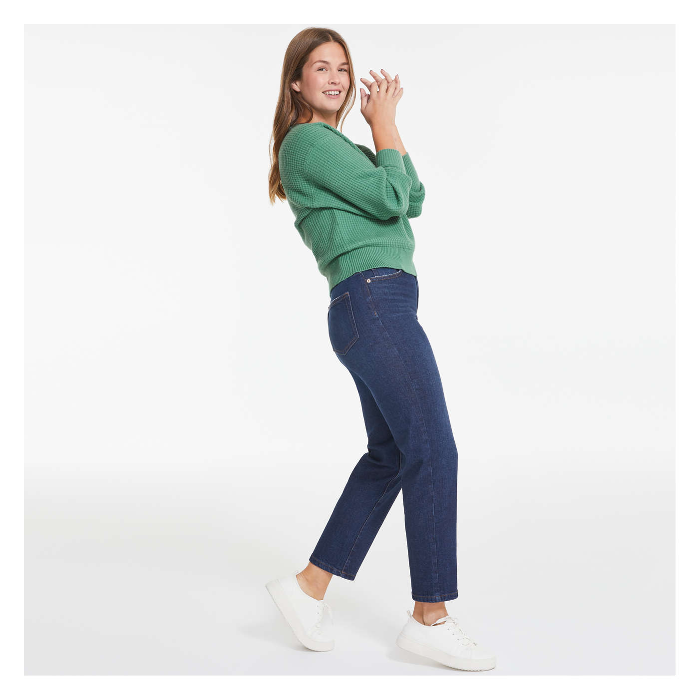 High Rise Straight Jean