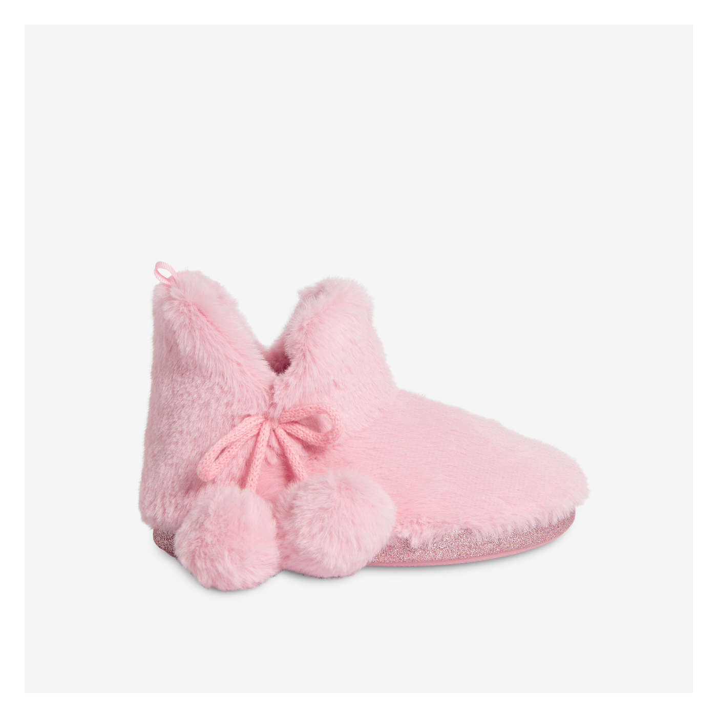 Kid Girls' Faux Fur Slipper Booties