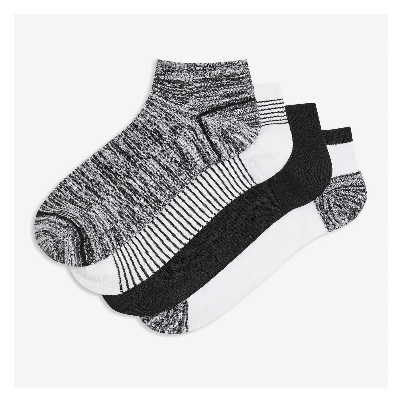 Men's 4 Pack Bamboo Low-Cut Socks