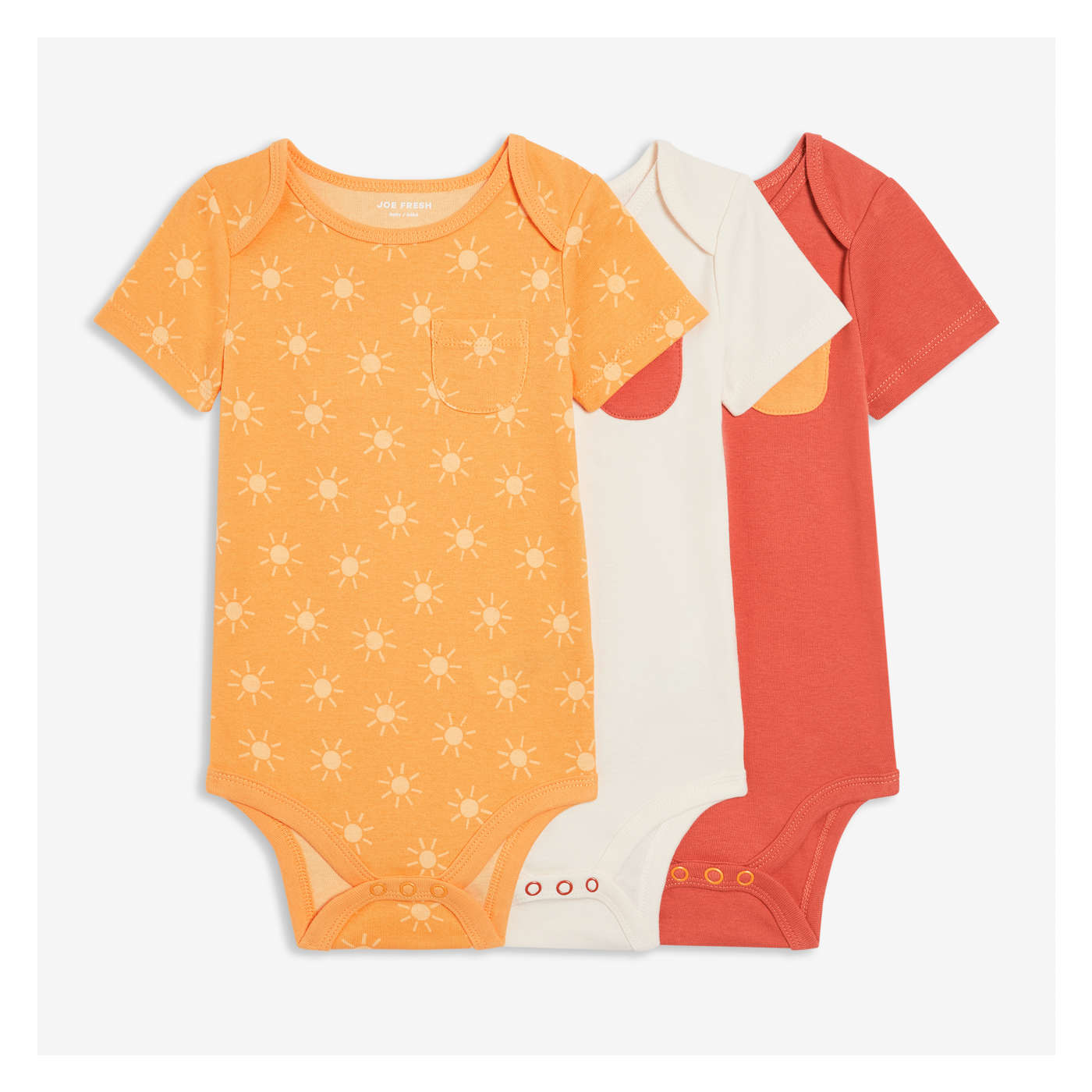 Baby Boys' 3 Pack Bodysuit