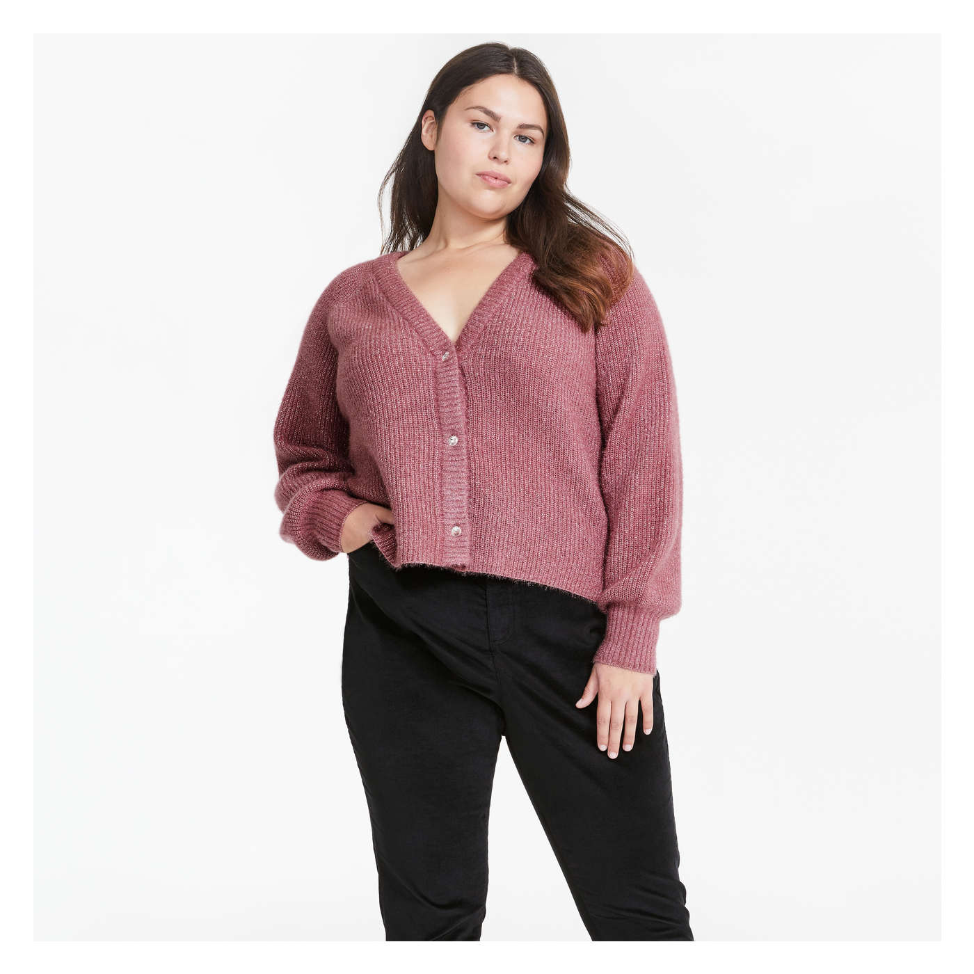 Women+ High Rise Corduroy Pant