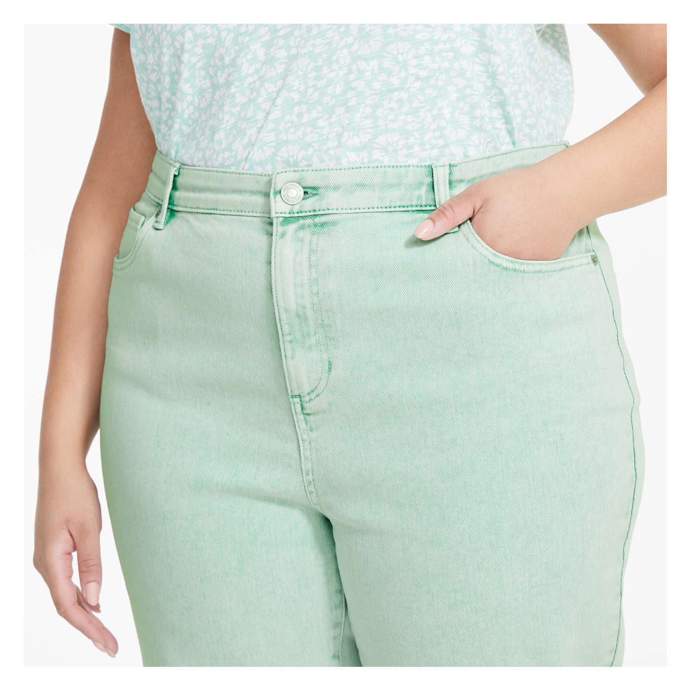Women+ High Rise Straight Jean