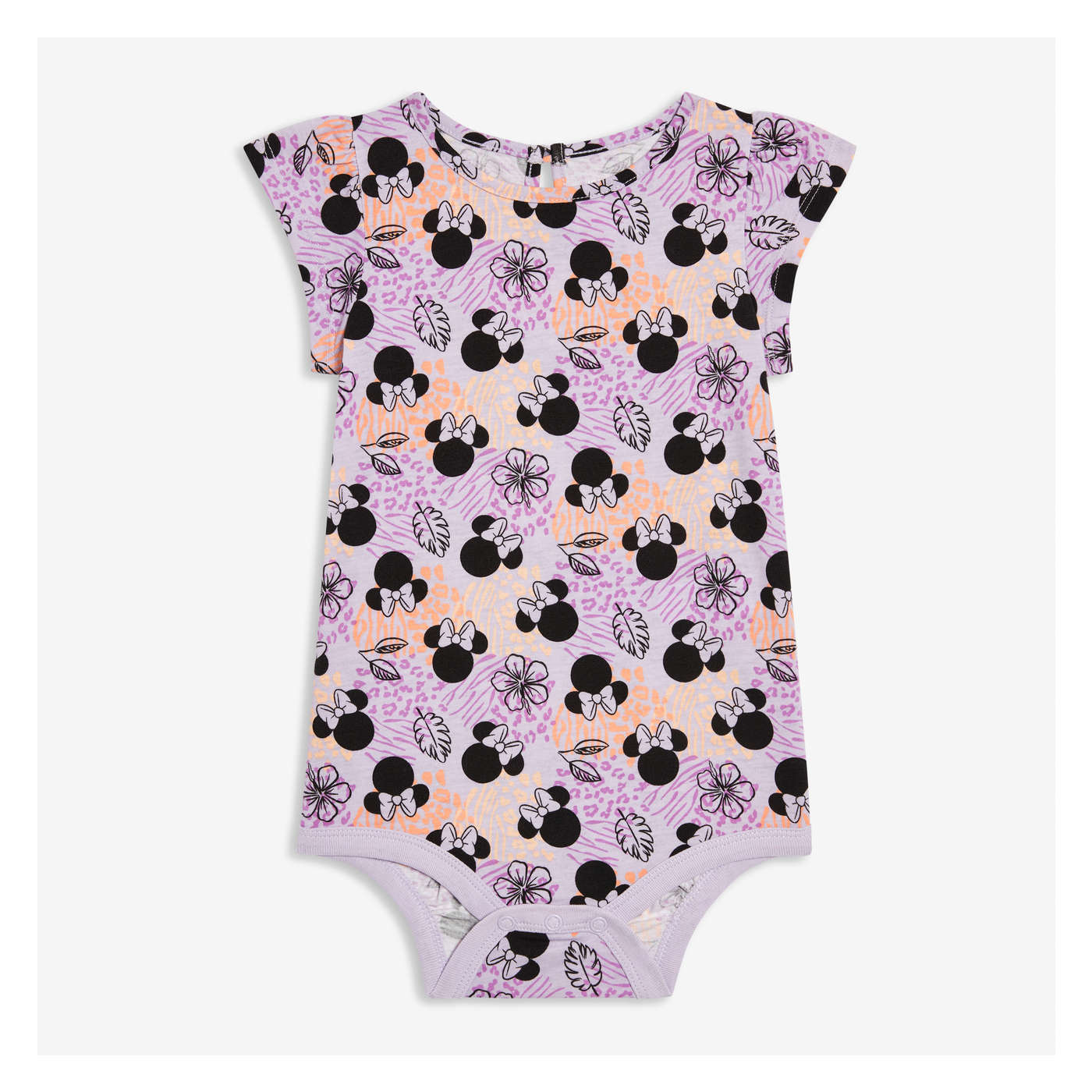 Disney Baby Minnie Mouse Print Bodysuit
