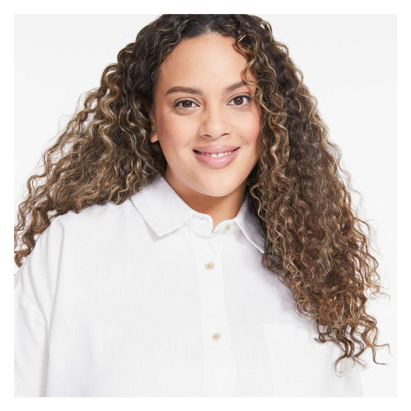 Women+ Breezy Button-Down
