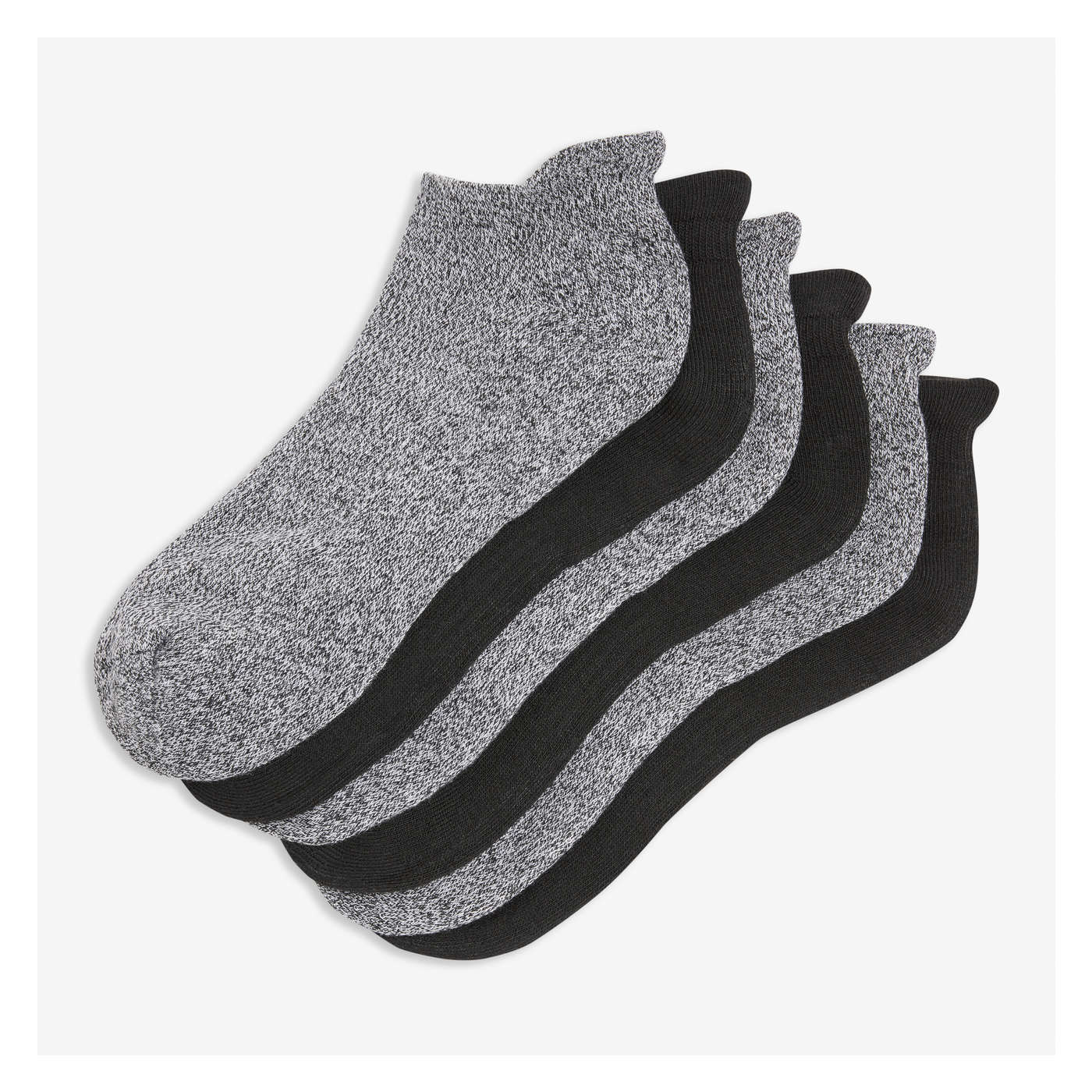 6 Pack Low-Cut Socks