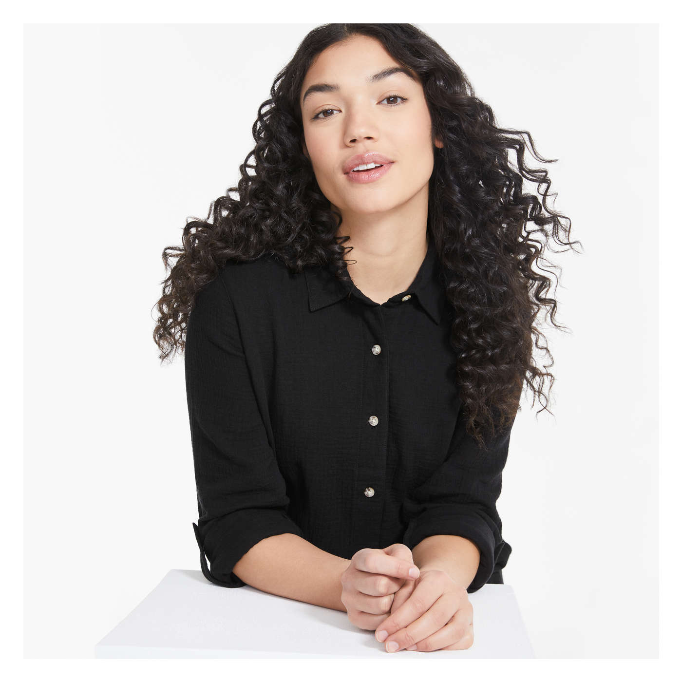 Button Tab Shirt