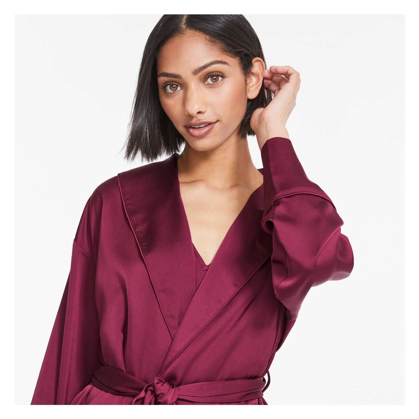 Satin Robe