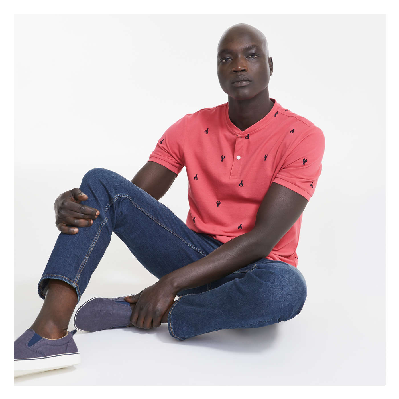 Men's Henley Tee