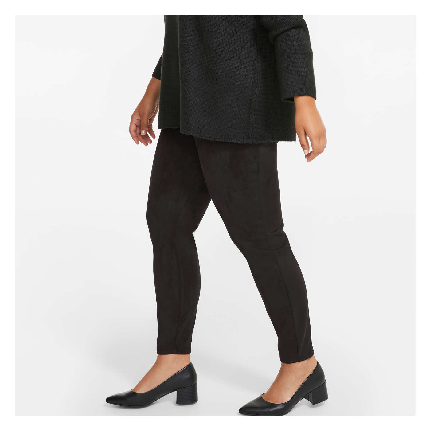 Women+ Faux Suede Legging