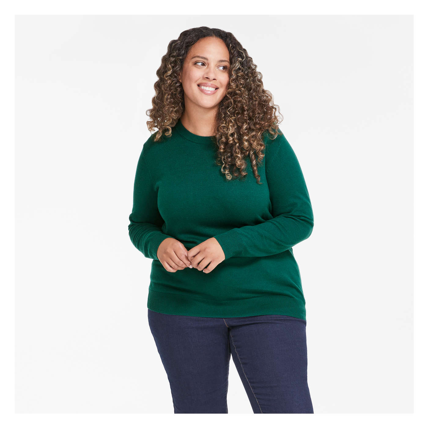 Women+ Crew Neck Sweater