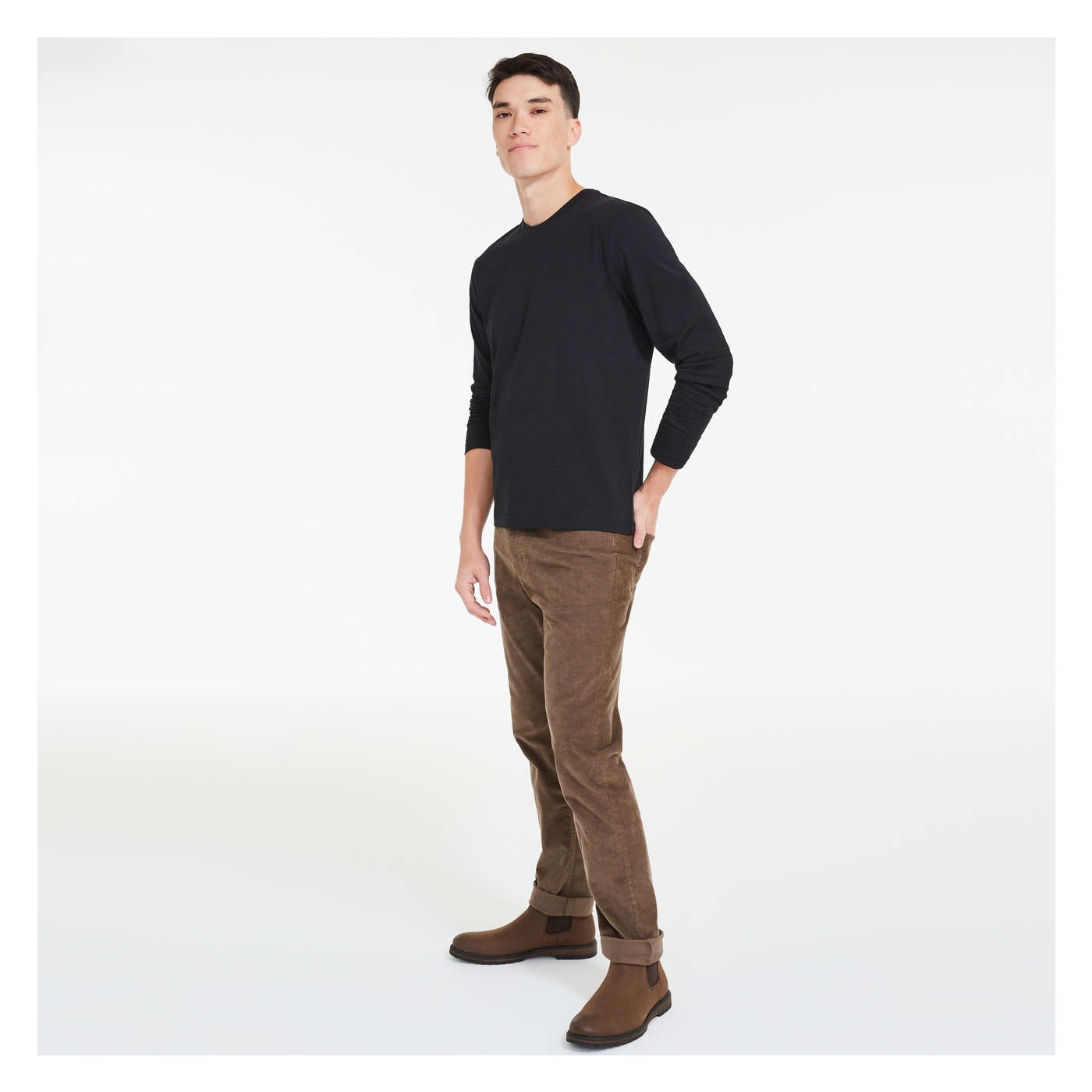 Men's Essential Long Sleeve Tee