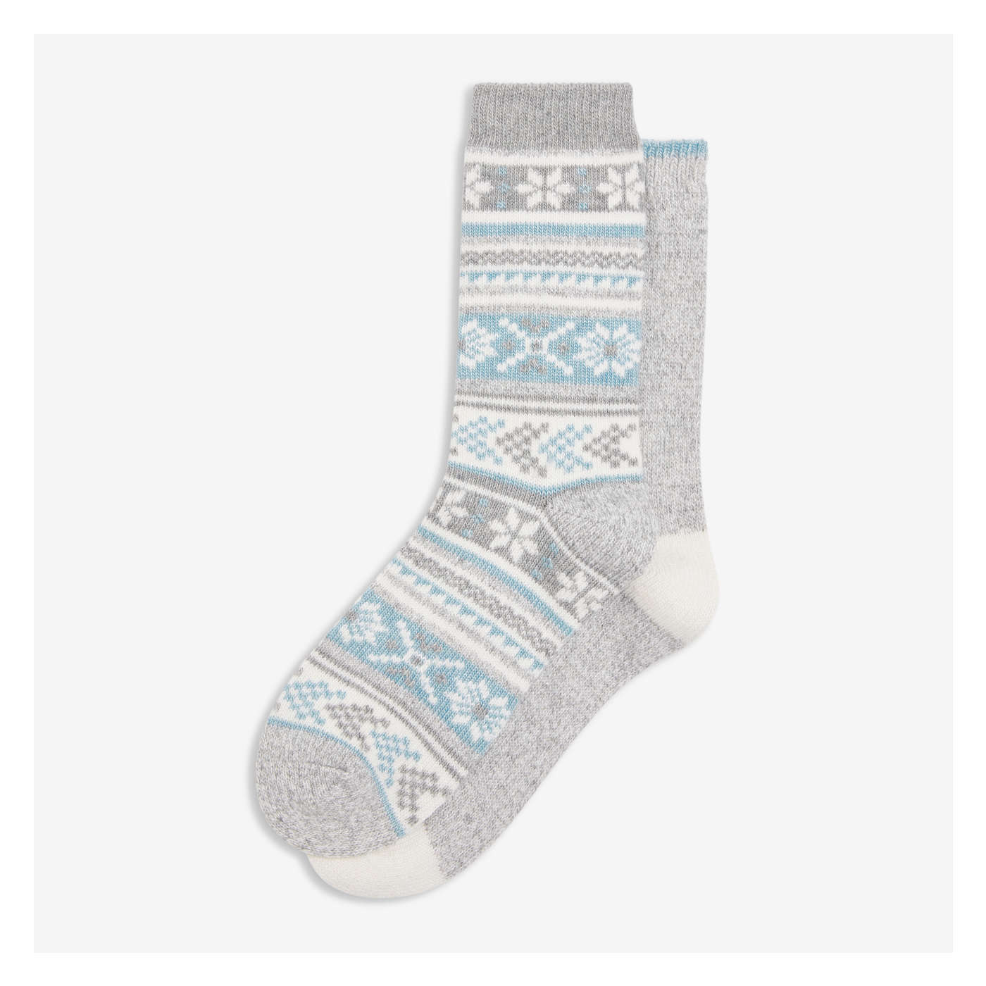 2 Pack Wool-Blend Socks