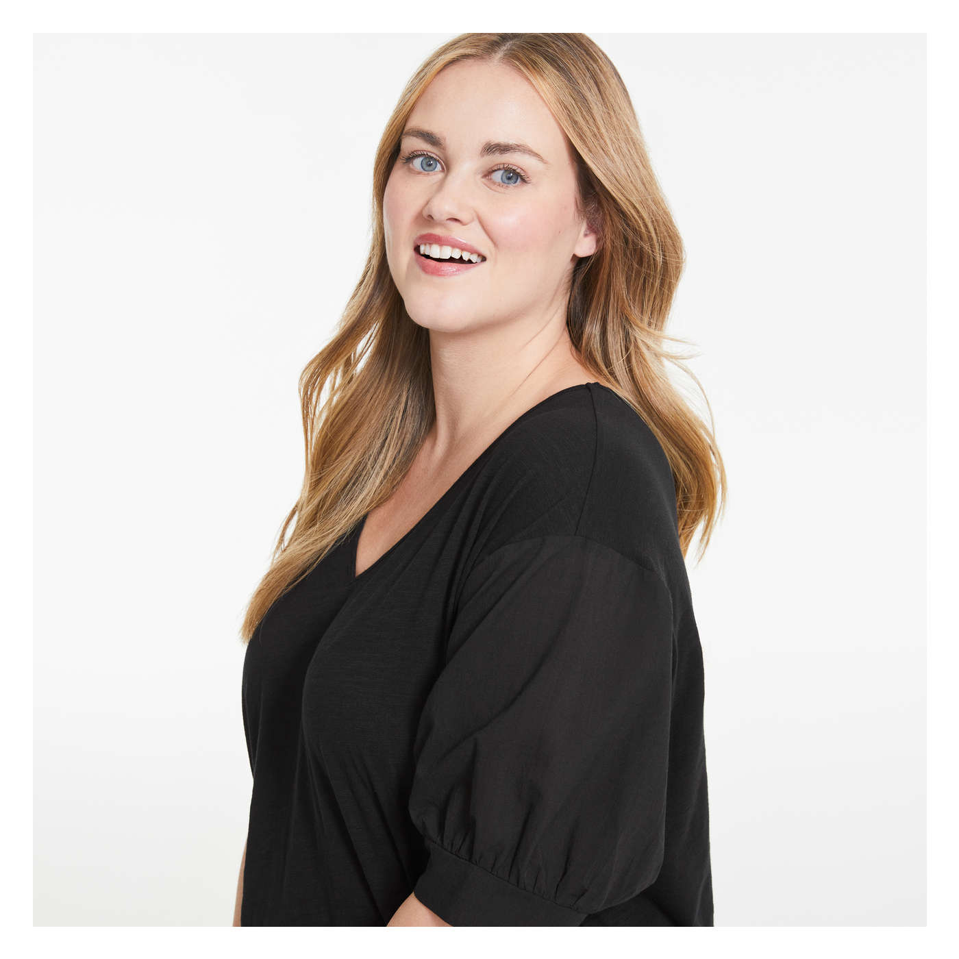 Women+ V-Neck Top