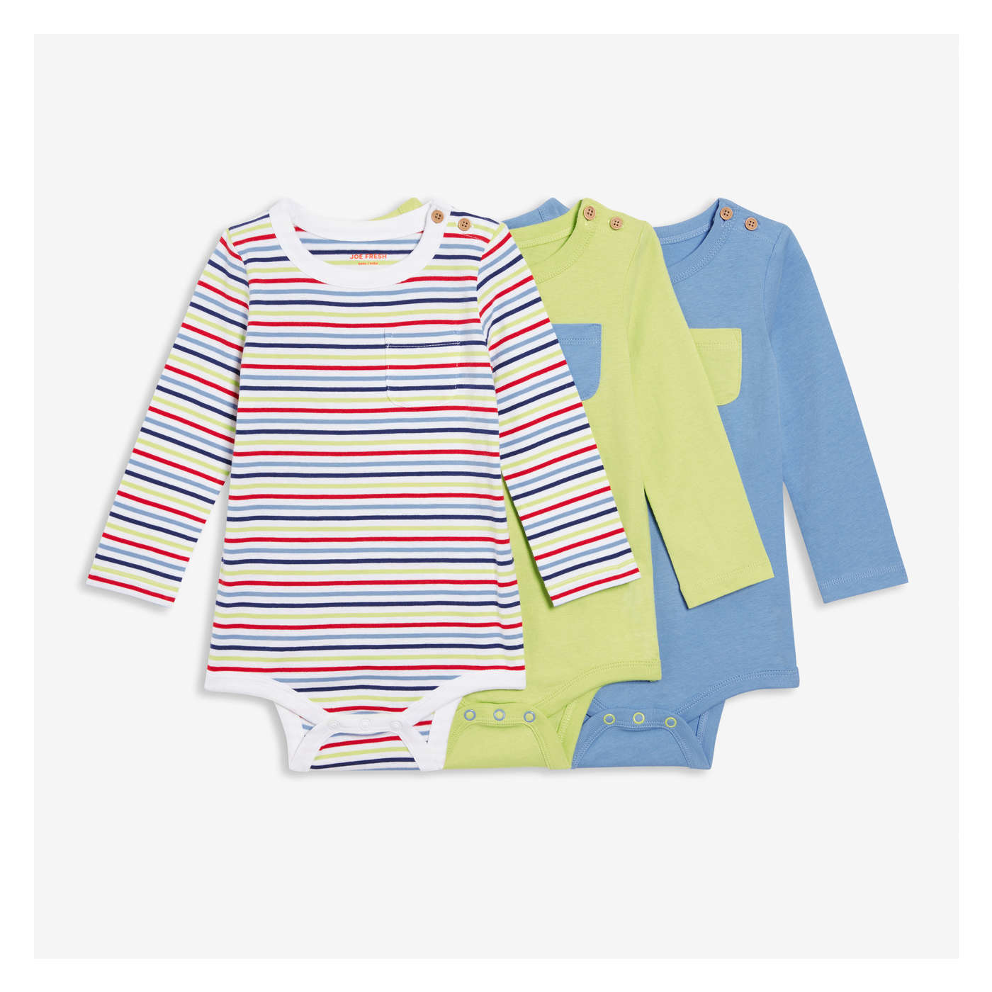Baby Boys' 3 Pack Bodysuit