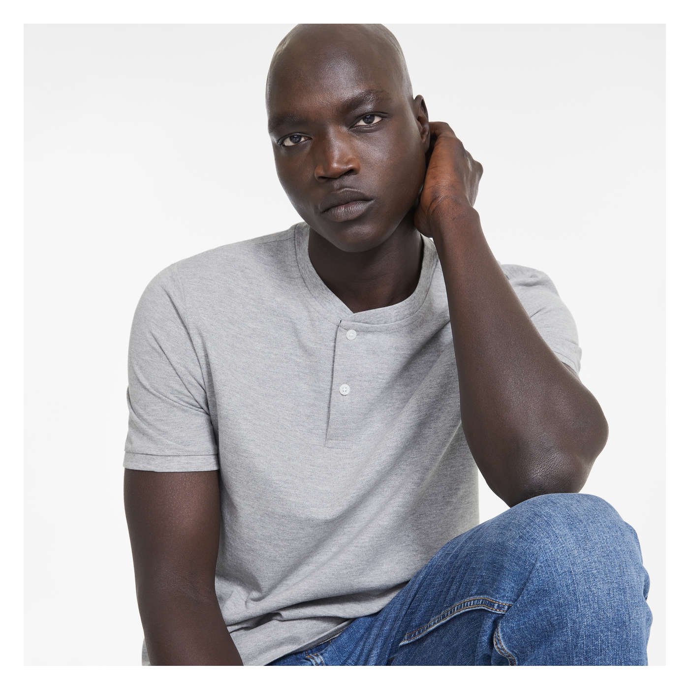 Men's Henley Tee