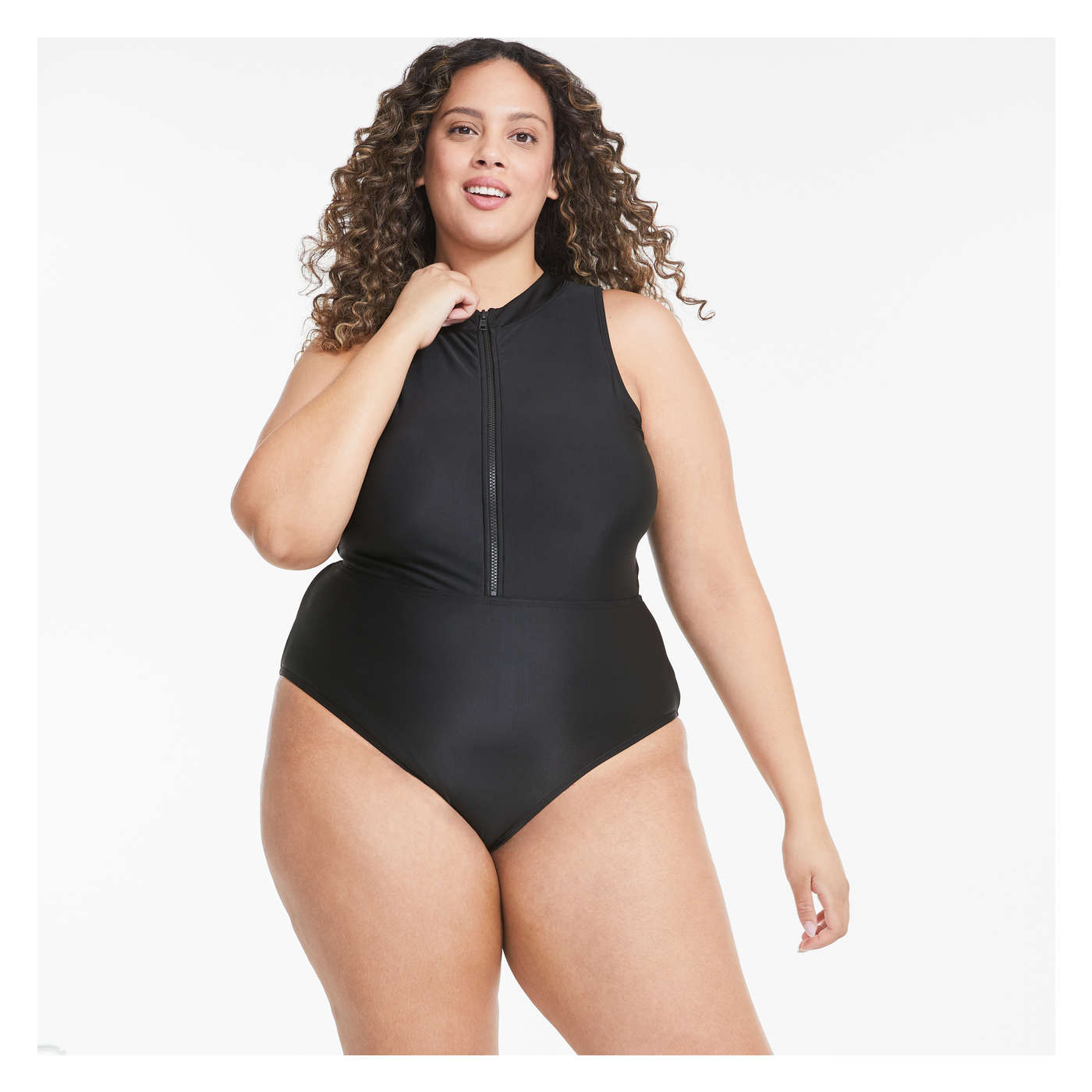 Women+ Zip Swimsuit
