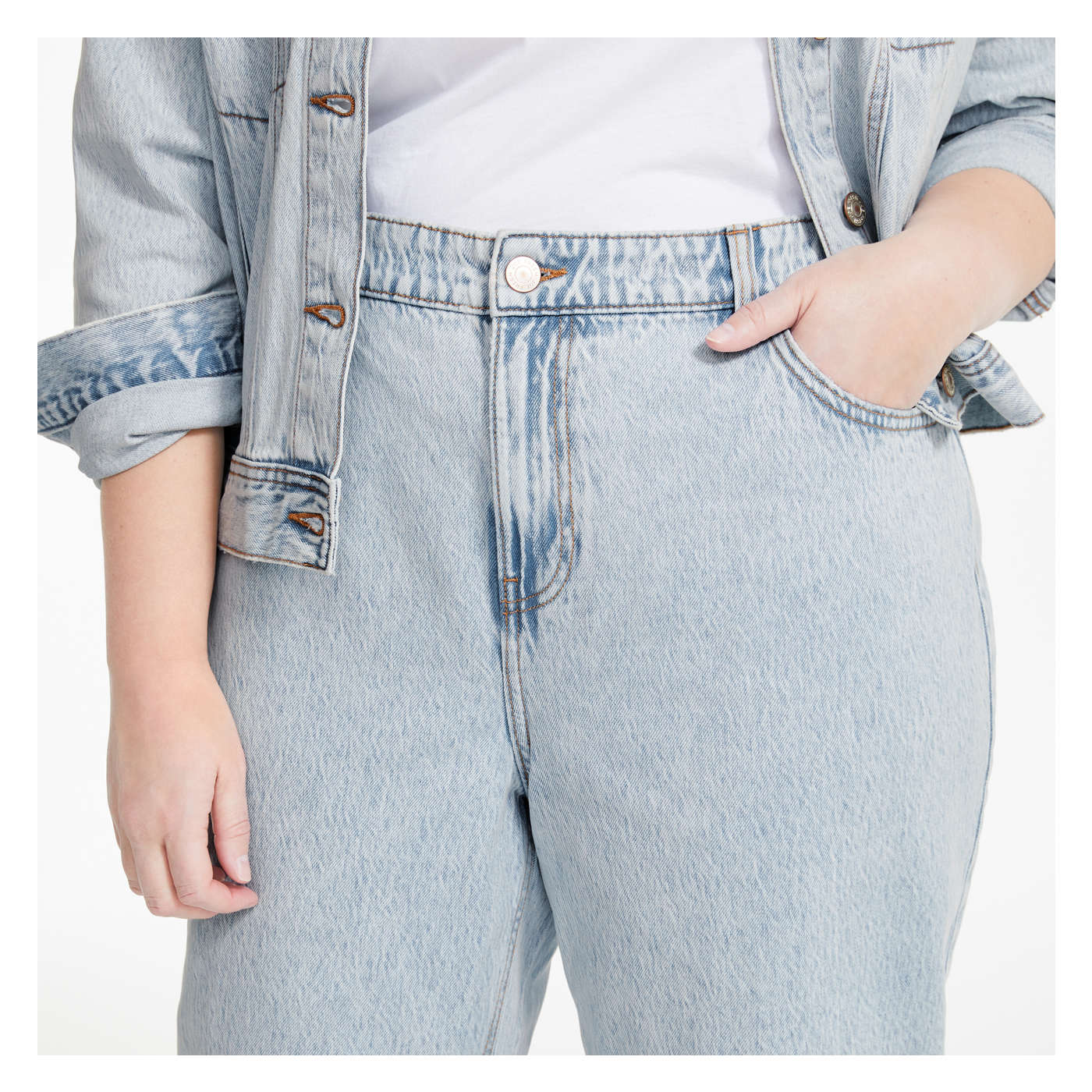 Women+ High Rise Mom Jean
