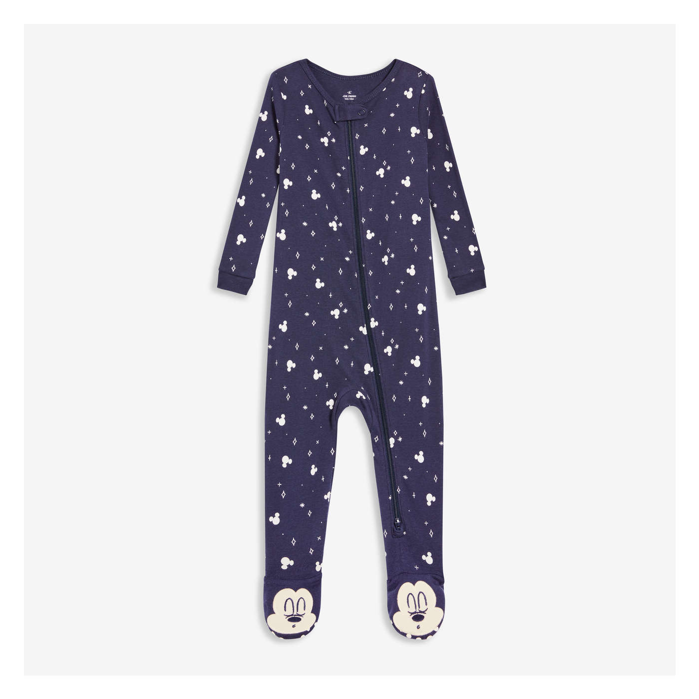 Baby Disney Mickey Mouse Double-Zip Sleeper