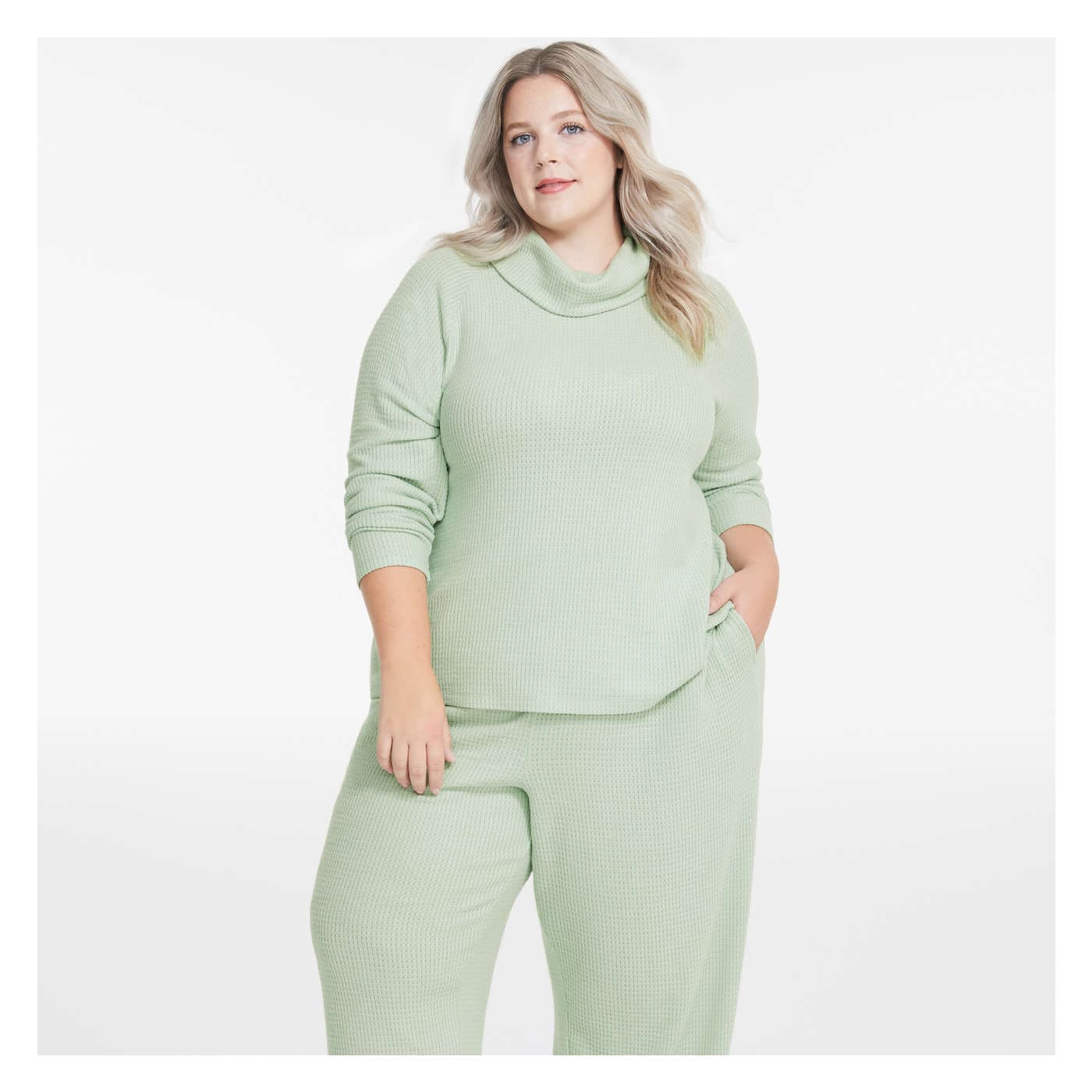 Women+ Waffle Knit Sleep Pant