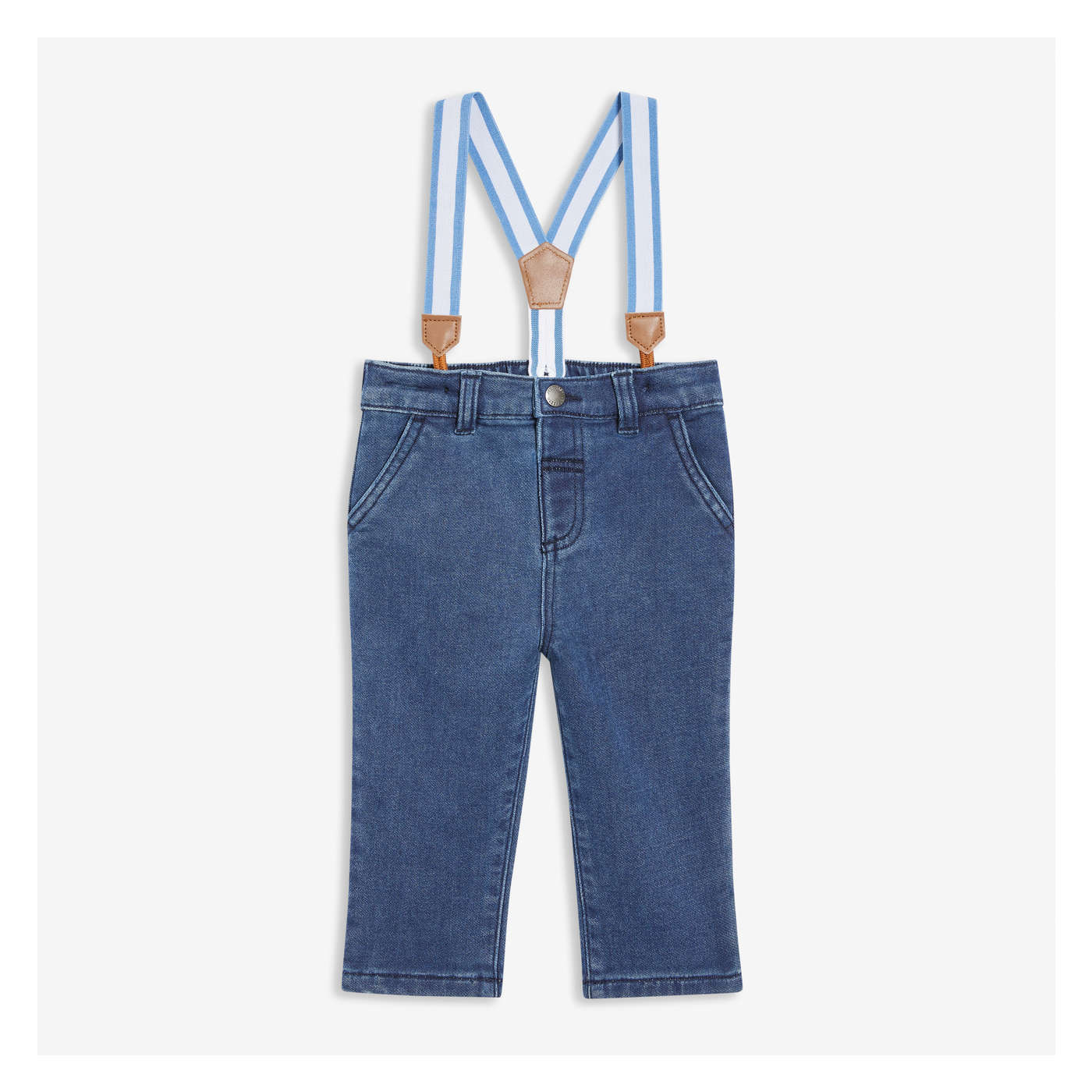 Baby Boys' Suspender Pant